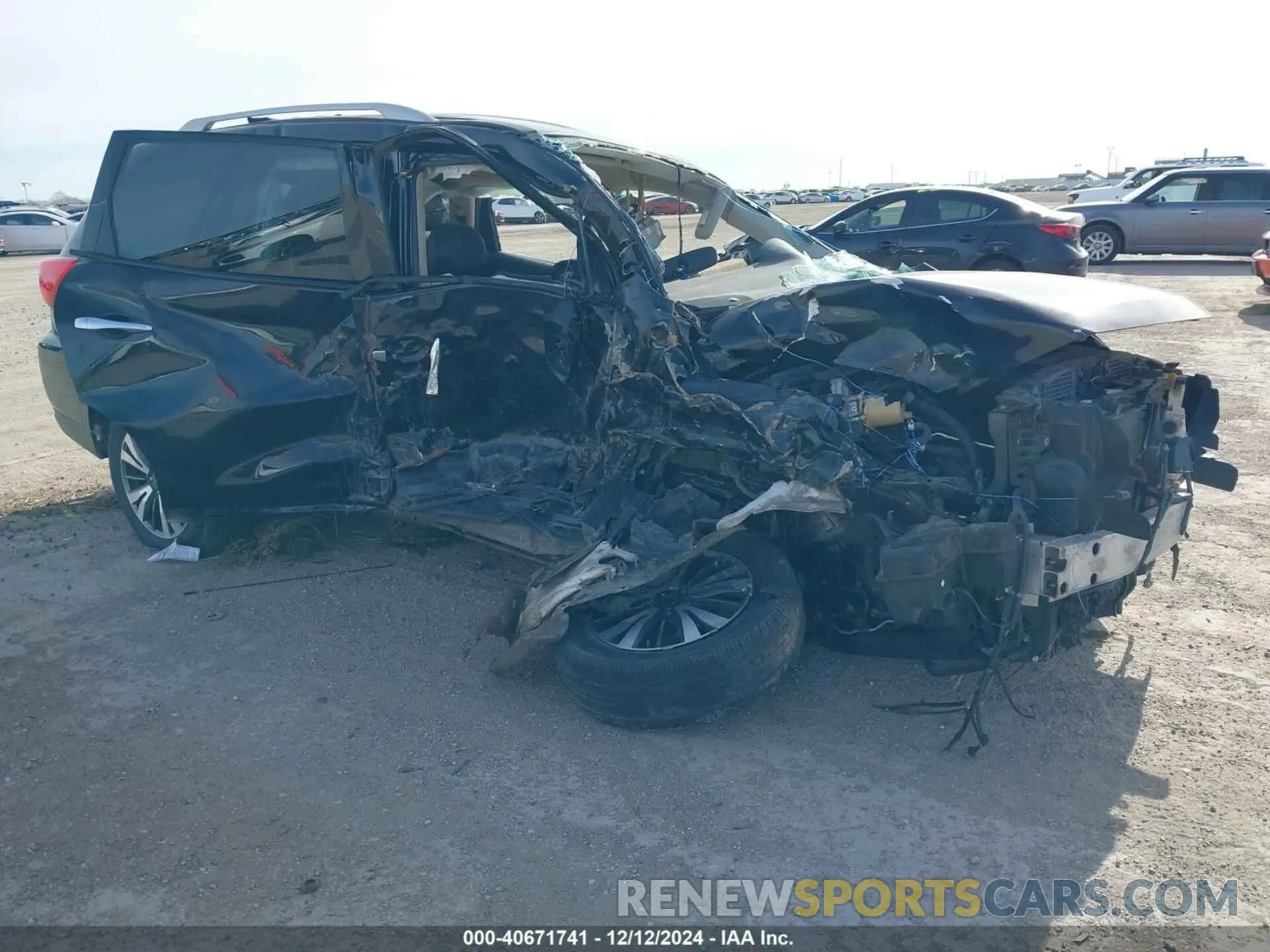 1 fotografías del automóvil dañado 5N1DR2MN5KC622678 NISSAN PATHFINDER 2019