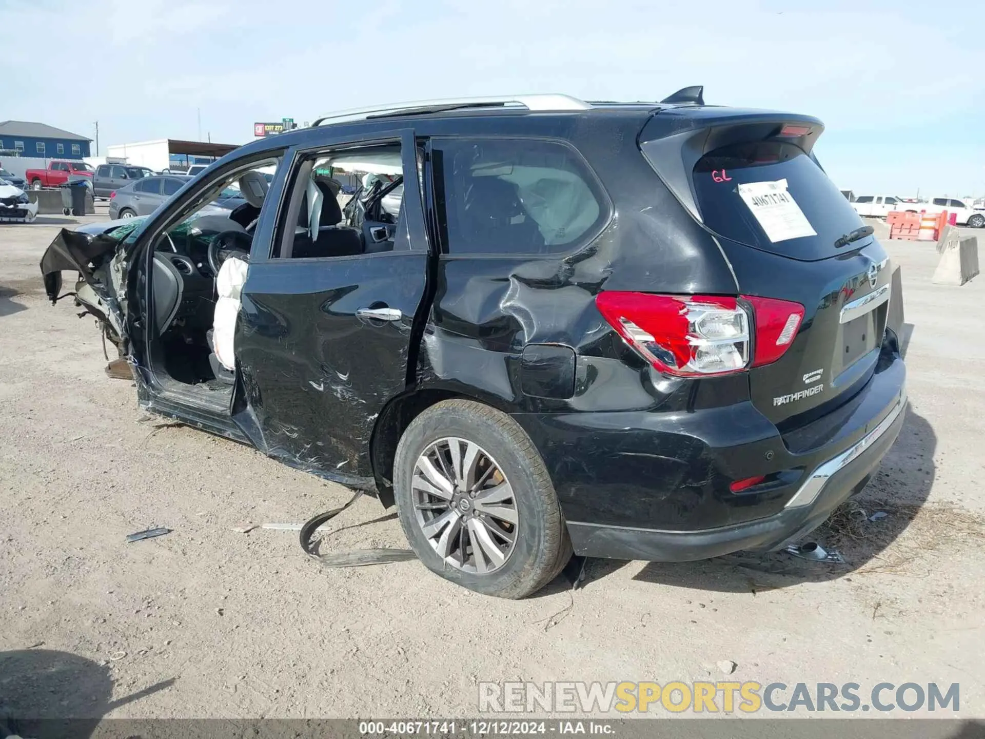 3 fotografías del automóvil dañado 5N1DR2MN5KC622678 NISSAN PATHFINDER 2019