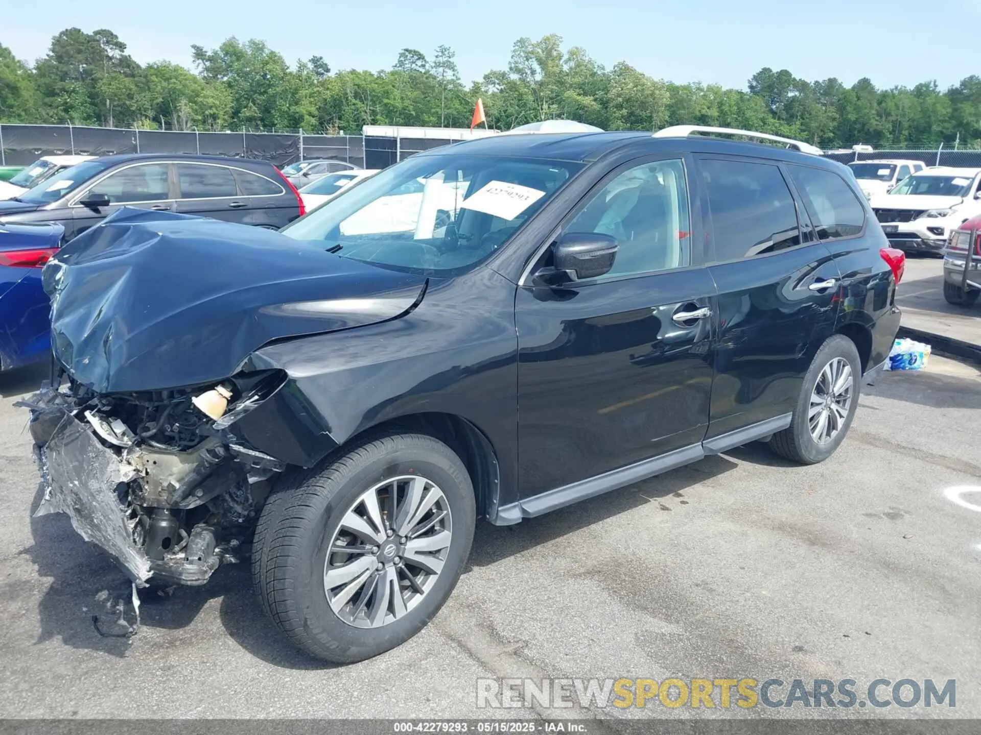 2 fotografías del automóvil dañado 5N1DR2MN5KC626844 NISSAN PATHFINDER 2019