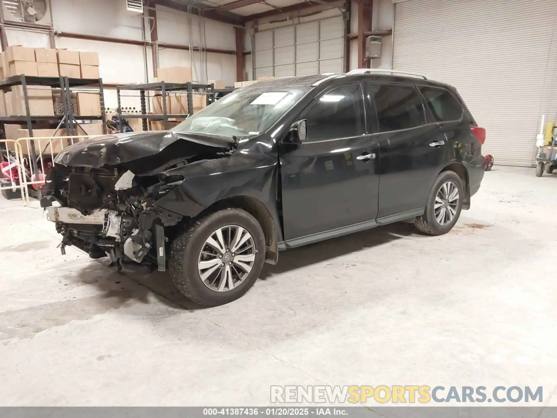 2 fotografías del automóvil dañado 5N1DR2MN5KC650691 NISSAN PATHFINDER 2019