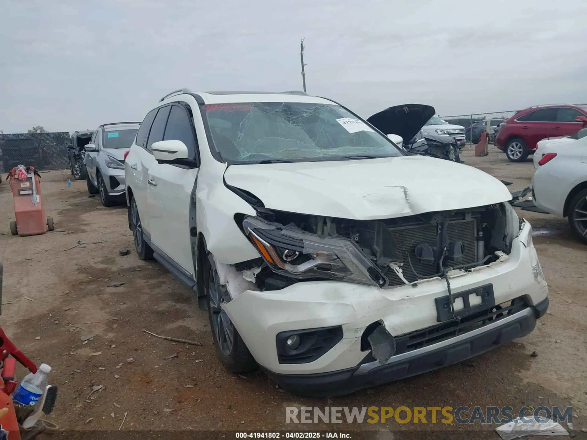 1 fotografías del automóvil dañado 5N1DR2MN6KC587102 NISSAN PATHFINDER 2019