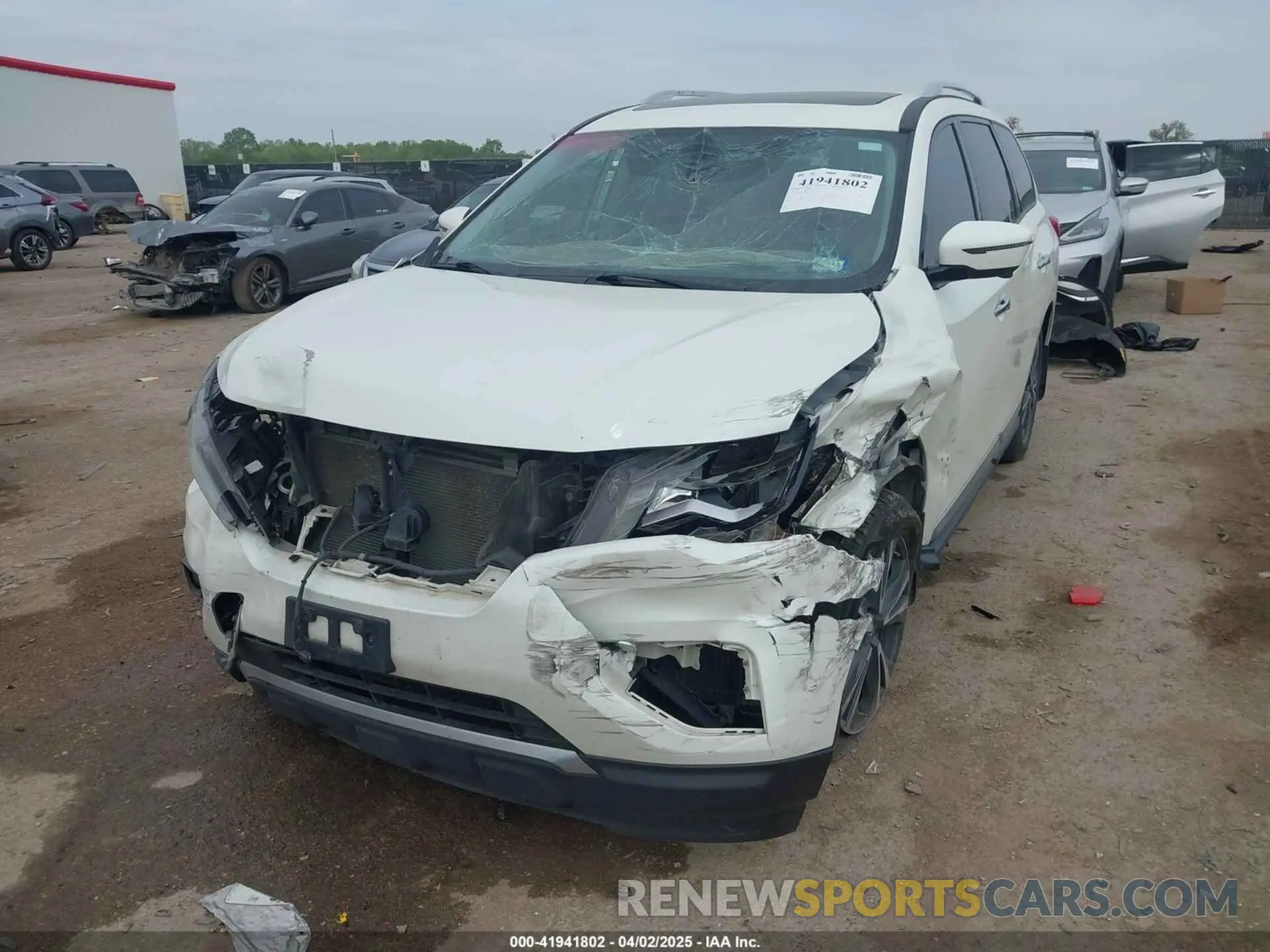 2 fotografías del automóvil dañado 5N1DR2MN6KC587102 NISSAN PATHFINDER 2019
