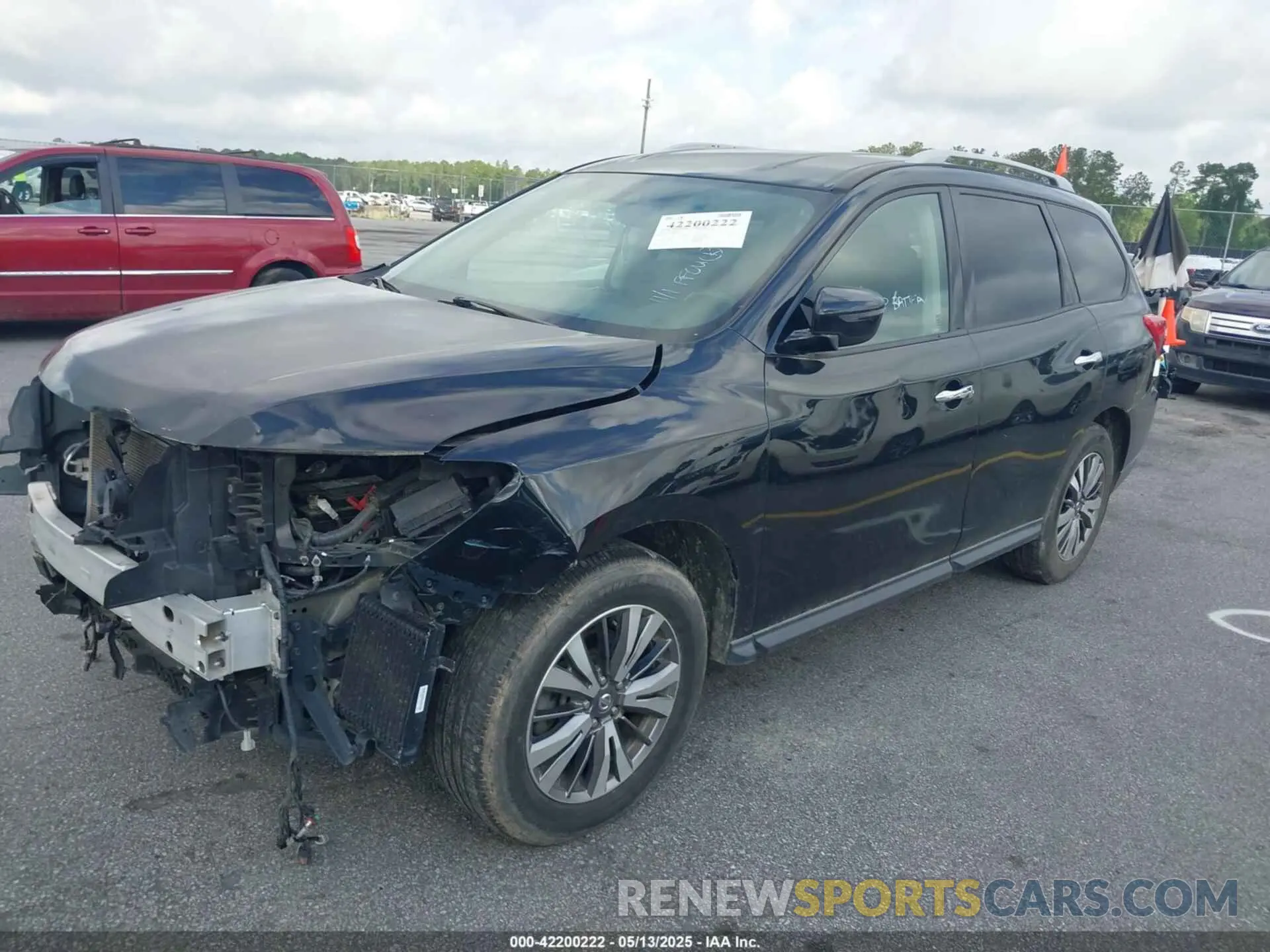 2 fotografías del automóvil dañado 5N1DR2MN6KC629462 NISSAN PATHFINDER 2019