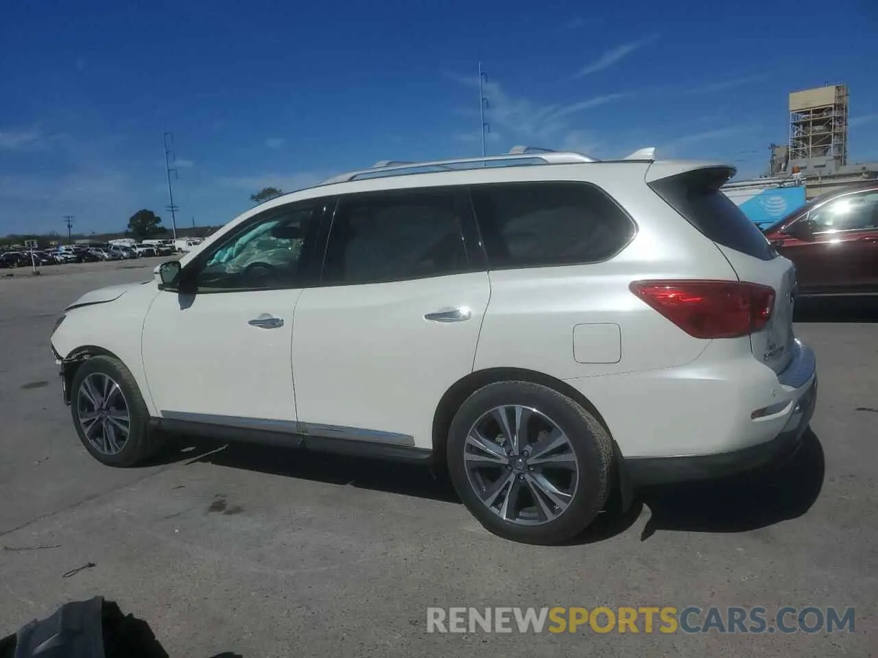 2 fotografías del automóvil dañado 5N1DR2MN6KC630675 NISSAN PATHFINDER 2019