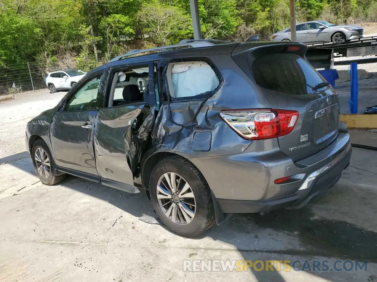 2 fotografías del automóvil dañado 5N1DR2MN6KC655379 NISSAN PATHFINDER 2019
