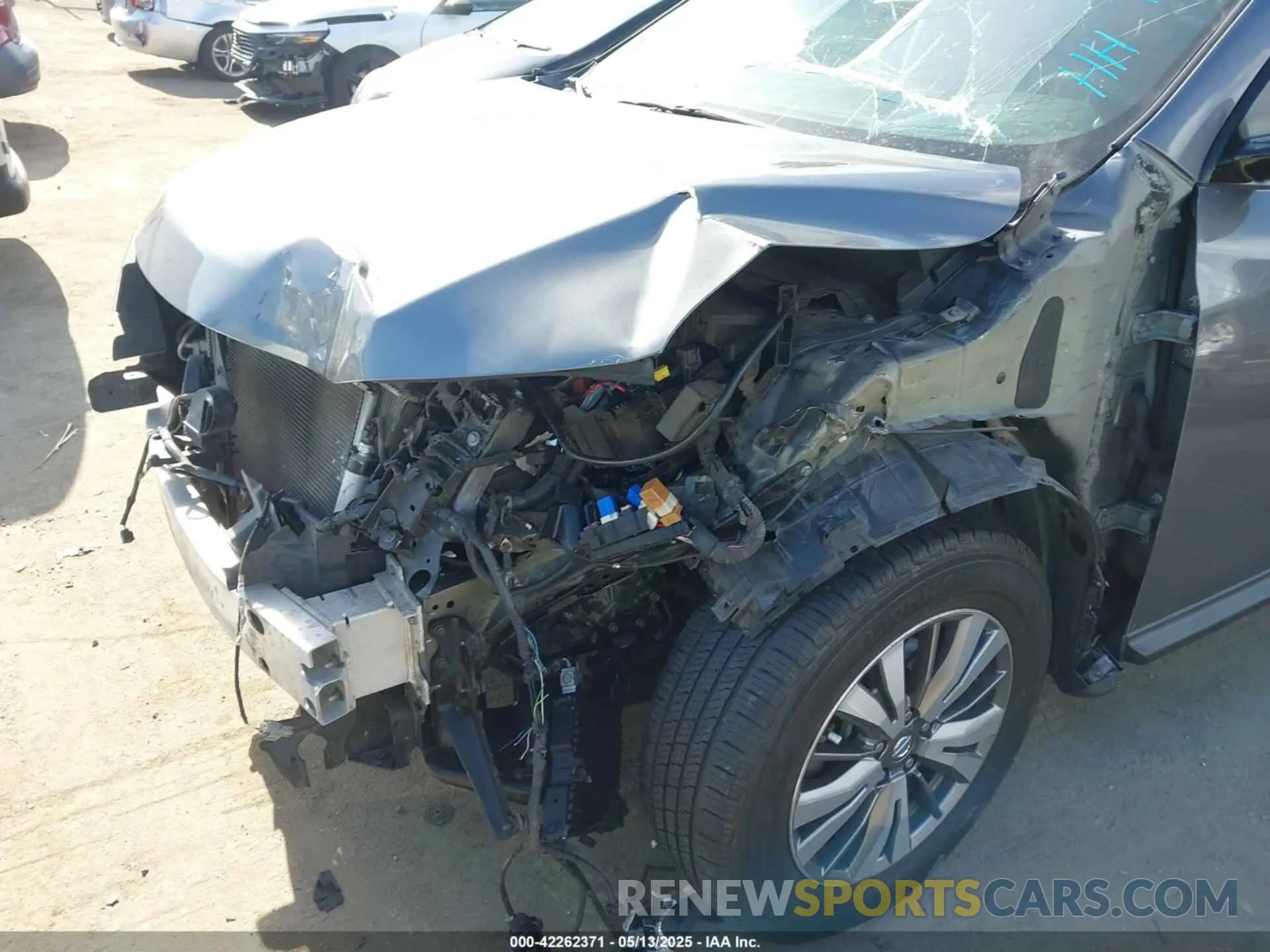 6 fotografías del automóvil dañado 5N1DR2MN9KC622165 NISSAN PATHFINDER 2019