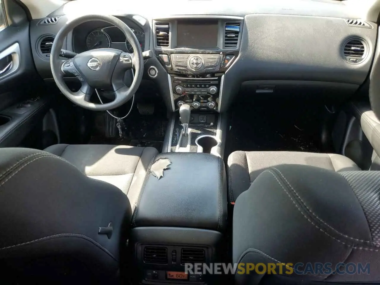 8 fotografías del automóvil dañado 5N1DR2MN9KC646076 NISSAN PATHFINDER 2019