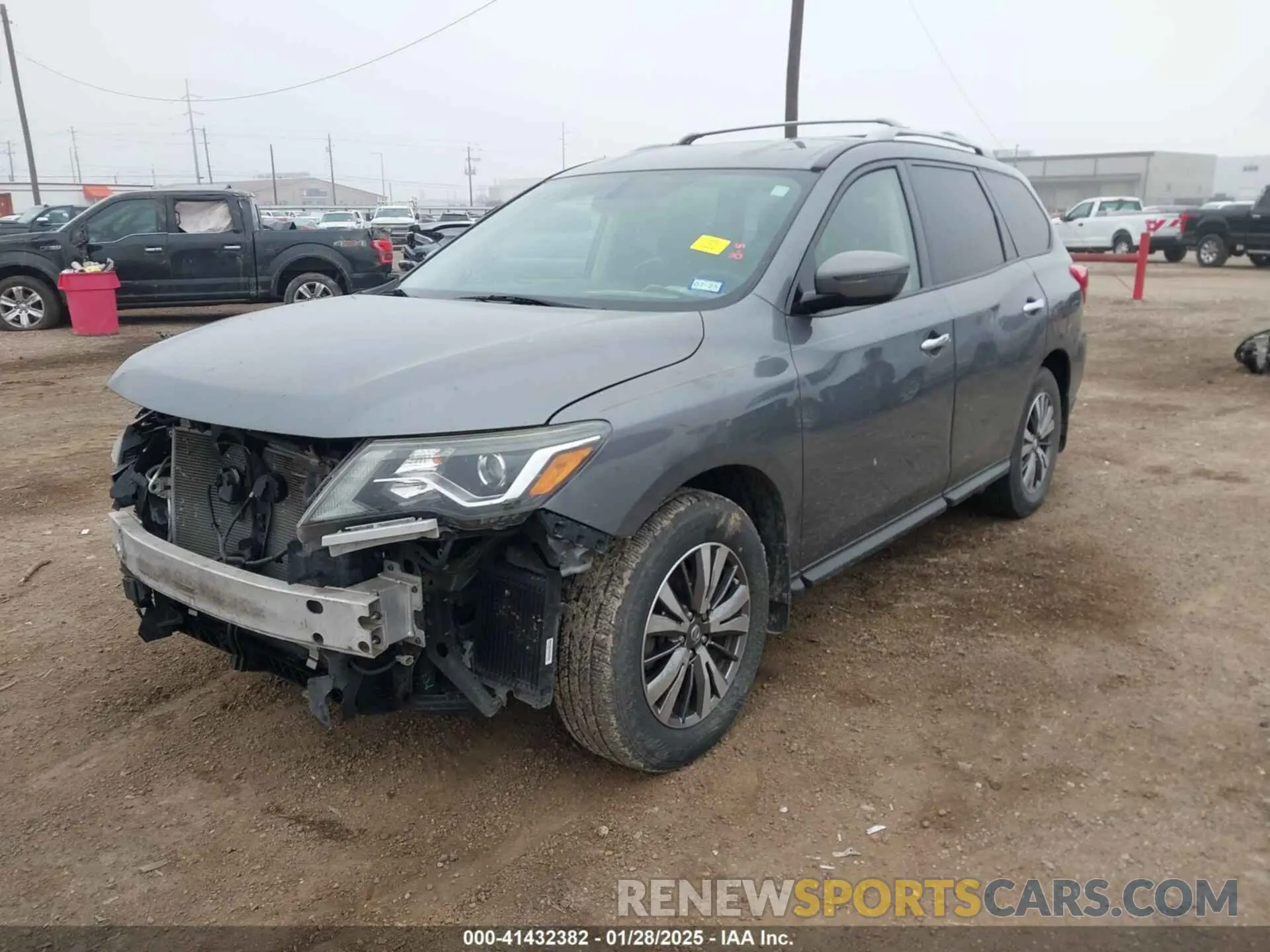 2 fotografías del automóvil dañado 5N1DR2MNXKC581951 NISSAN PATHFINDER 2019