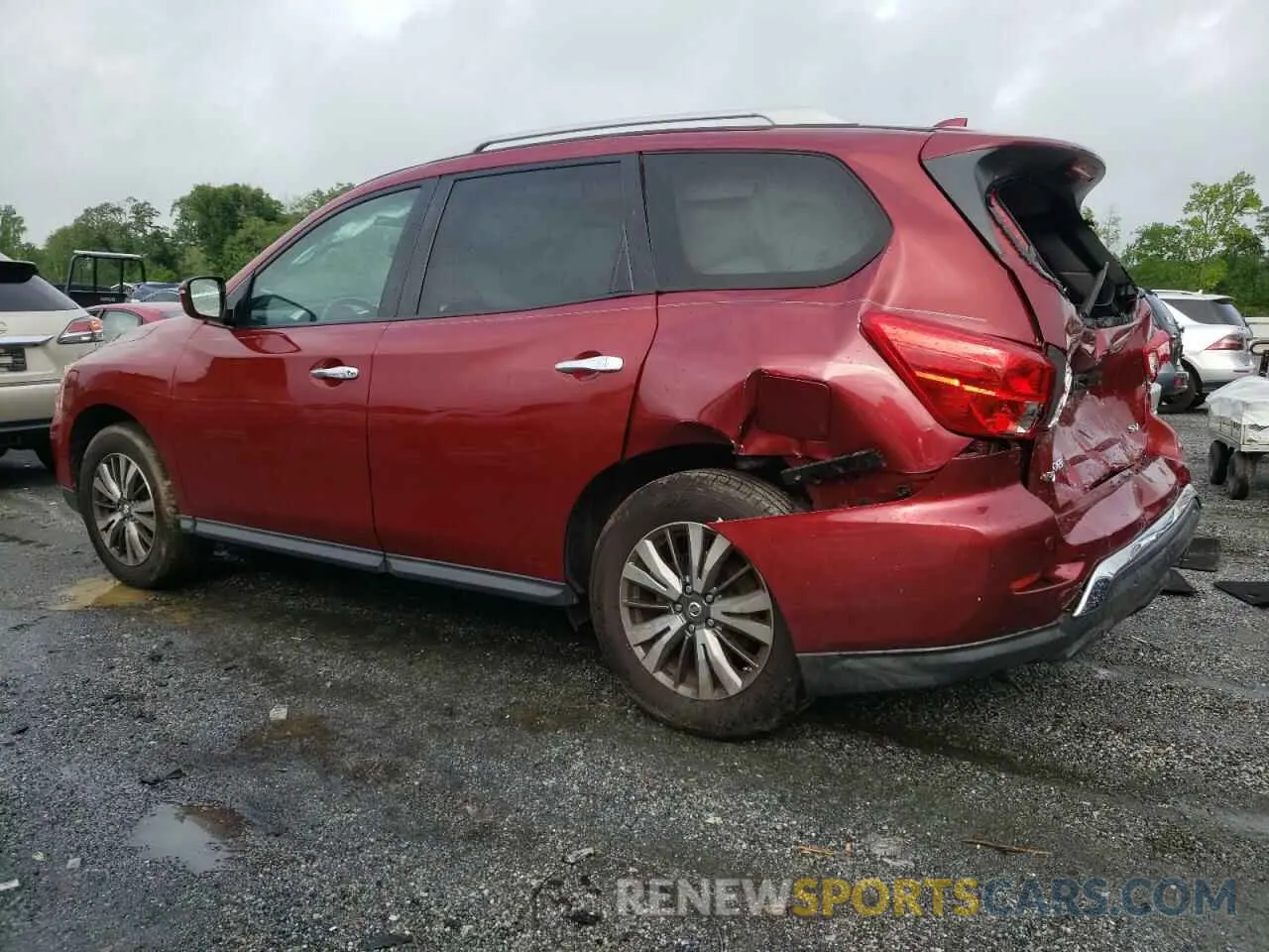 2 fotografías del automóvil dañado 5N1DR2MNXKC592996 NISSAN PATHFINDER 2019