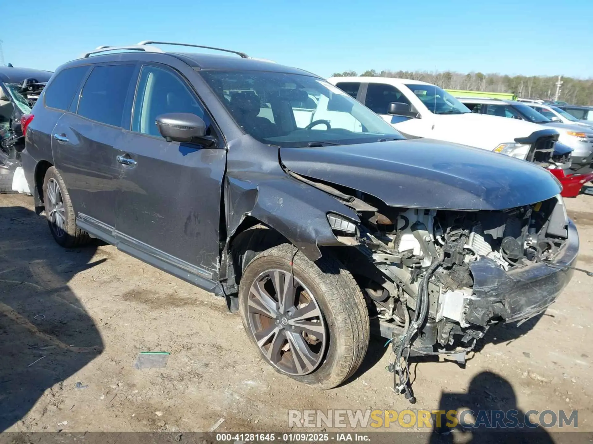 1 fotografías del automóvil dañado 5N1DR2MNXKC627178 NISSAN PATHFINDER 2019