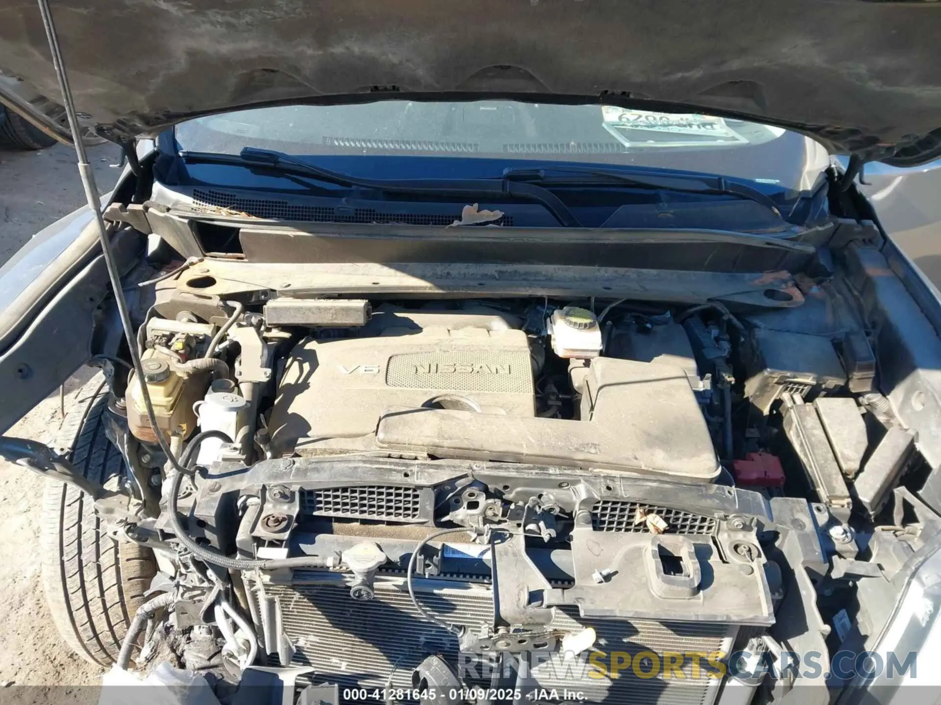 10 fotografías del automóvil dañado 5N1DR2MNXKC627178 NISSAN PATHFINDER 2019