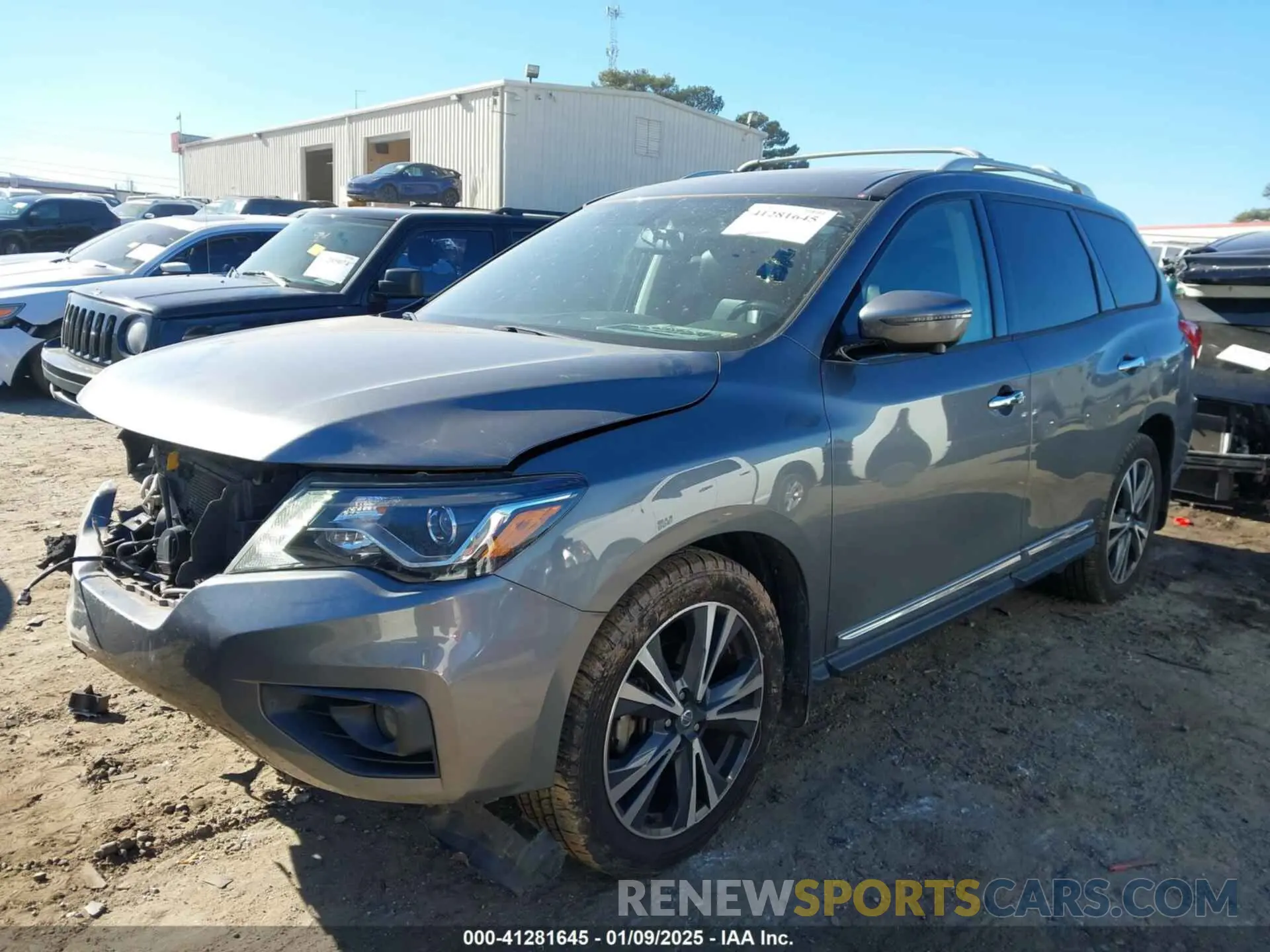 2 fotografías del automóvil dañado 5N1DR2MNXKC627178 NISSAN PATHFINDER 2019