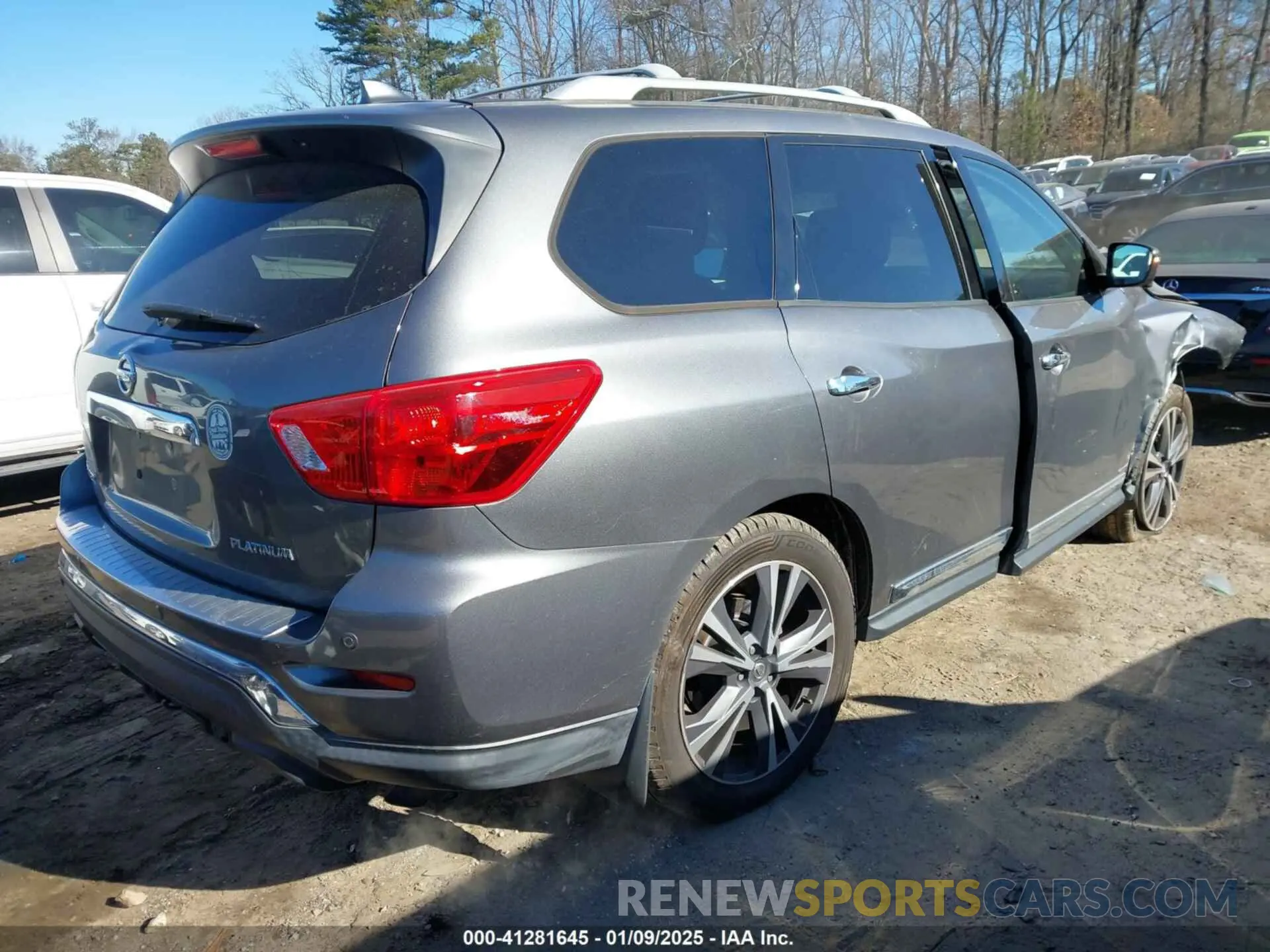4 fotografías del automóvil dañado 5N1DR2MNXKC627178 NISSAN PATHFINDER 2019
