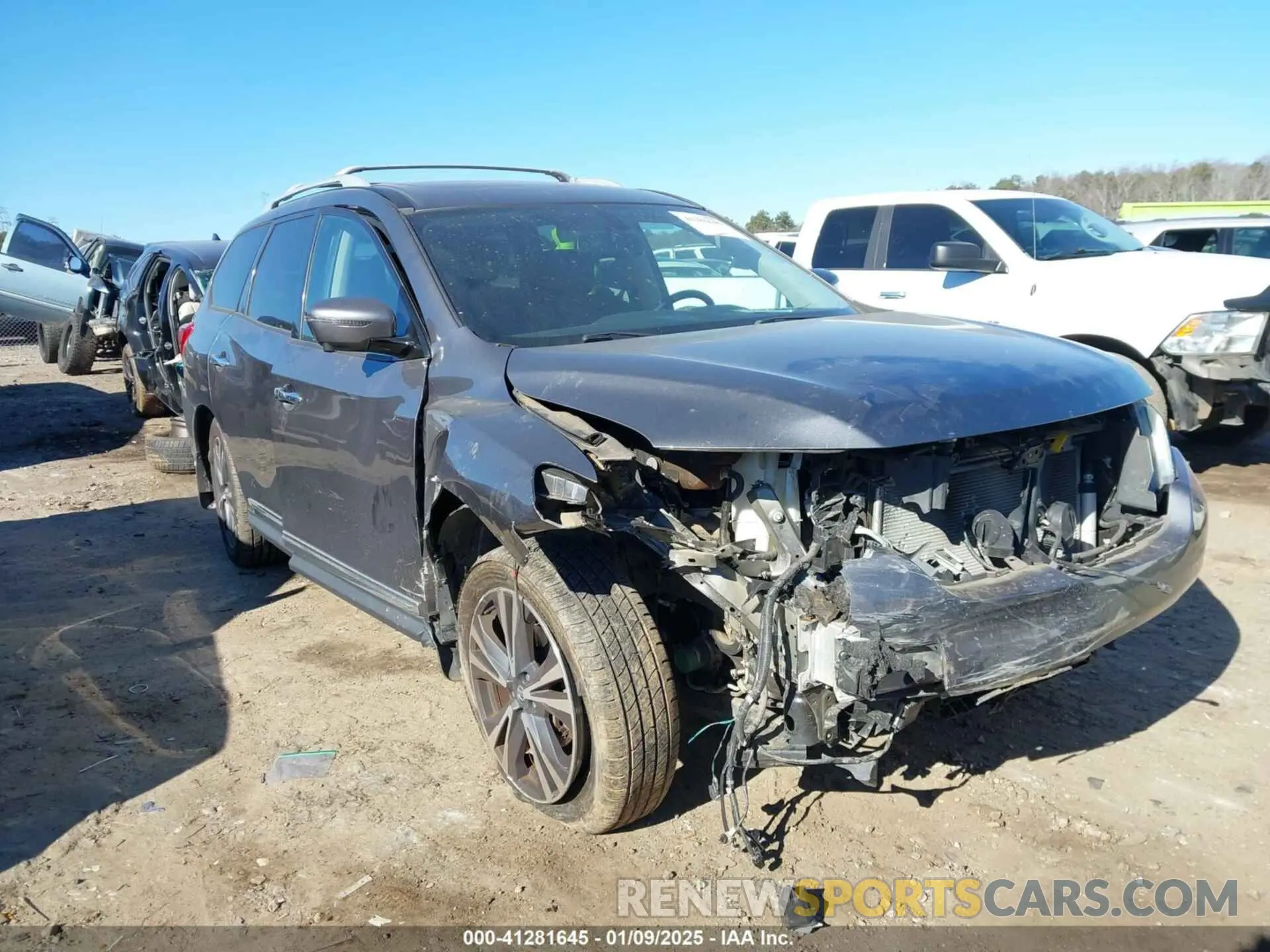 6 fotografías del automóvil dañado 5N1DR2MNXKC627178 NISSAN PATHFINDER 2019