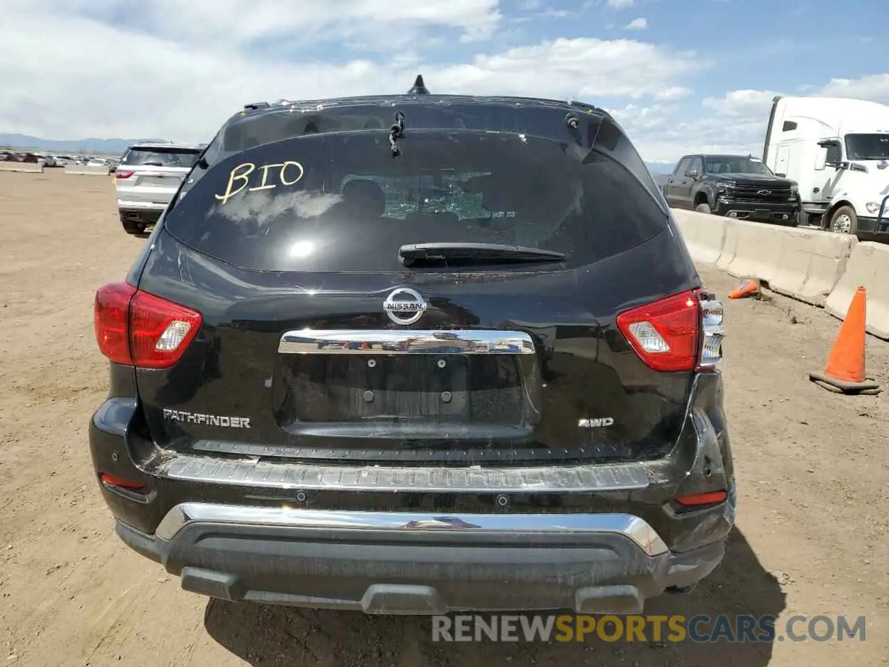 6 fotografías del automóvil dañado 5N1DR2AM2LC642044 NISSAN PATHFINDER 2020