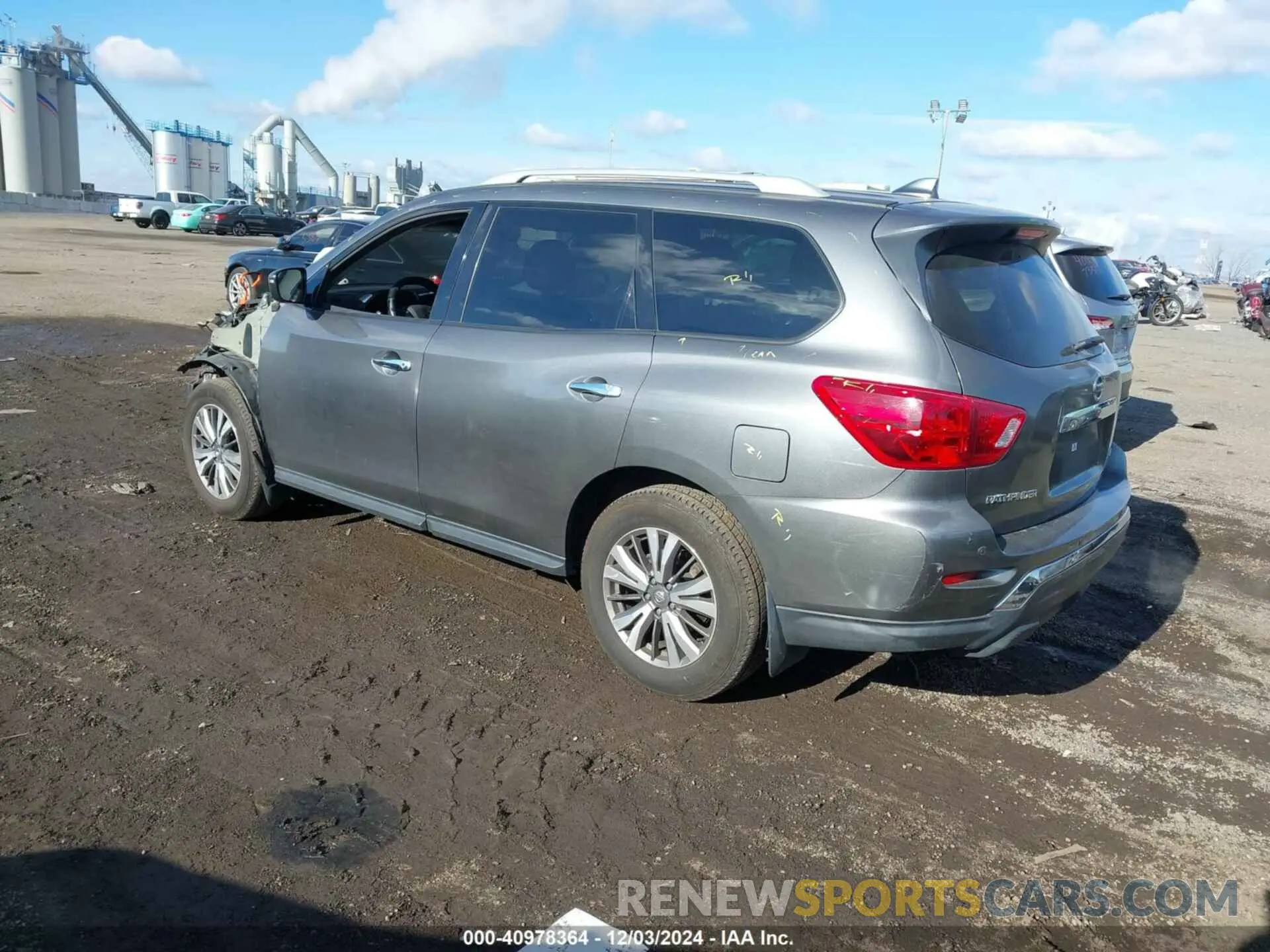 3 fotografías del automóvil dañado 5N1DR2AM7LC587963 NISSAN PATHFINDER 2020
