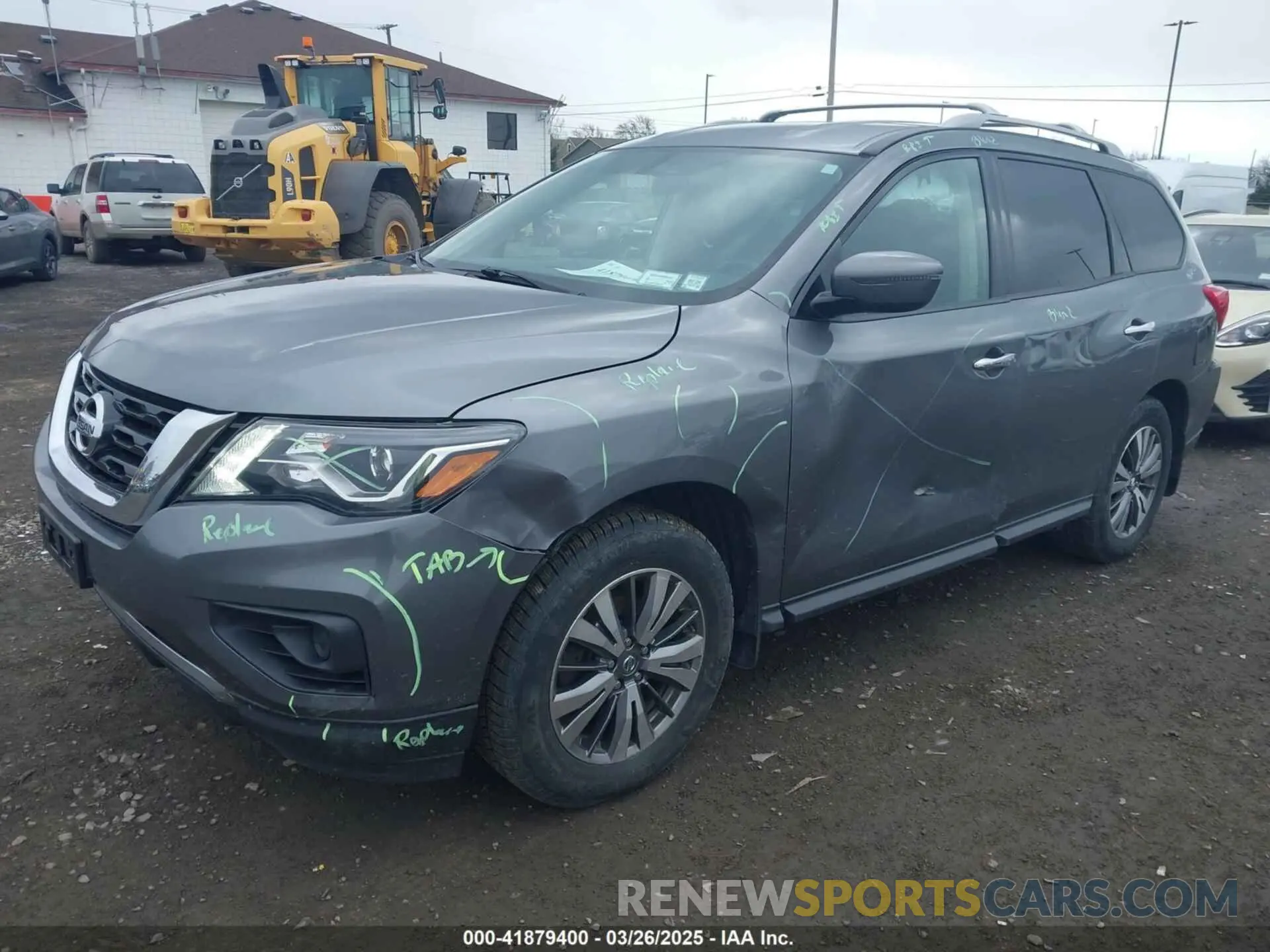 2 fotografías del automóvil dañado 5N1DR2AM7LC643125 NISSAN PATHFINDER 2020