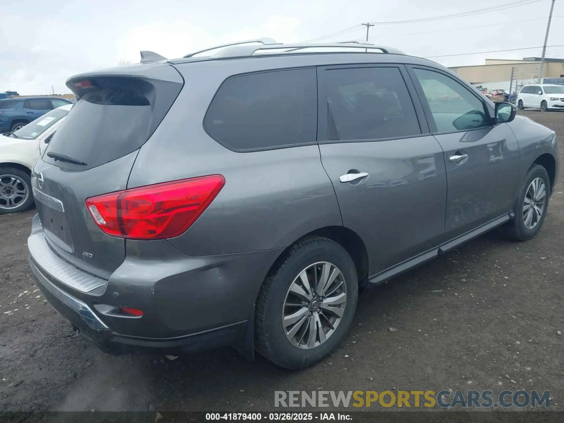 4 fotografías del automóvil dañado 5N1DR2AM7LC643125 NISSAN PATHFINDER 2020