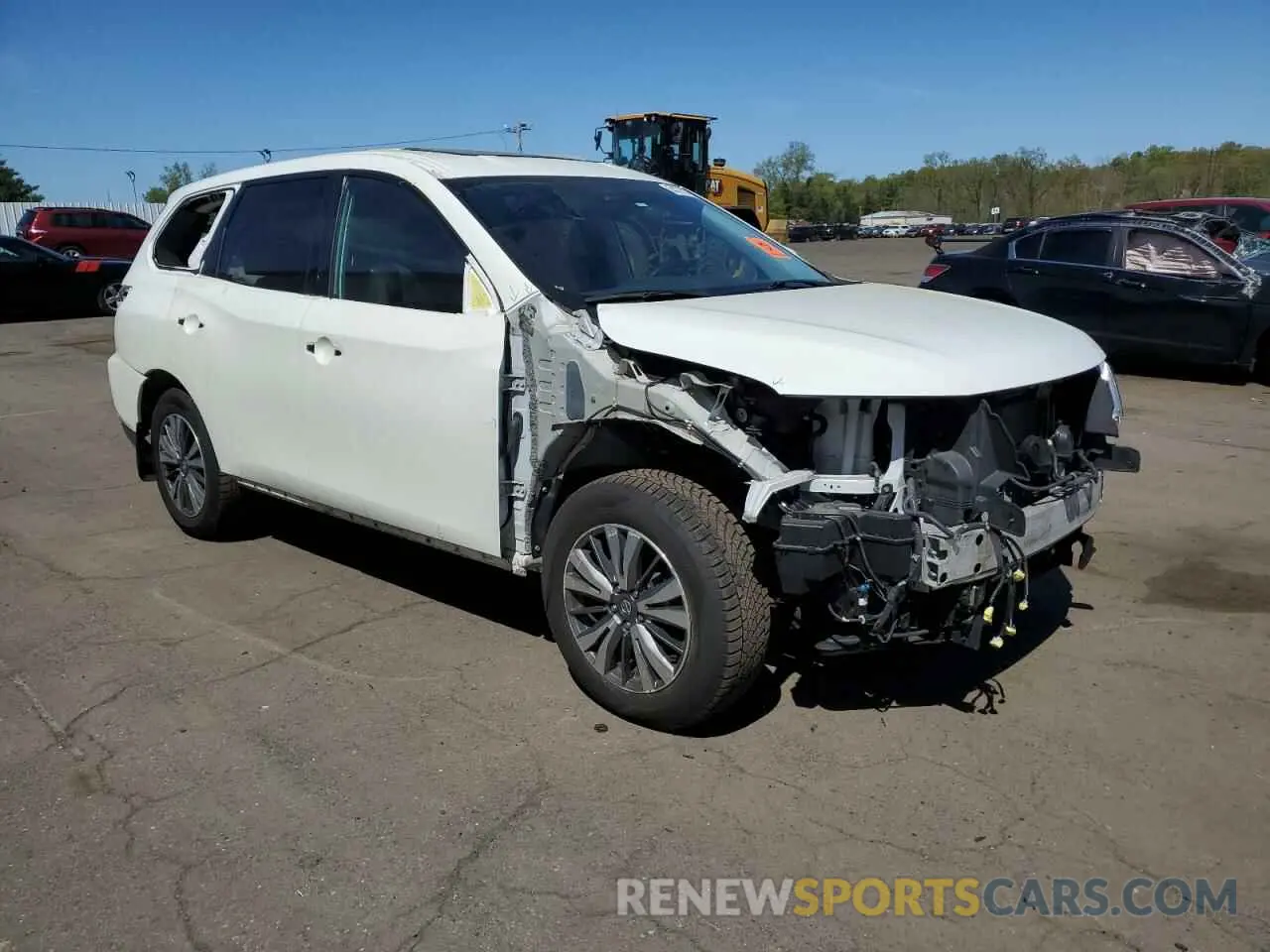 4 fotografías del automóvil dañado 5N1DR2AM9LC635284 NISSAN PATHFINDER 2020