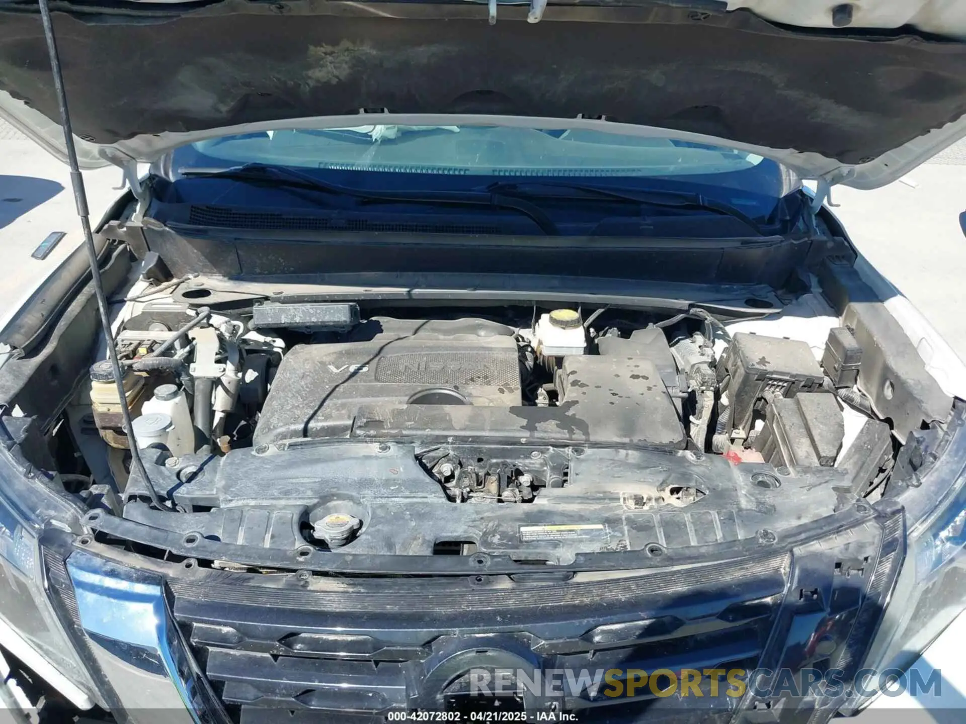 10 fotografías del automóvil dañado 5N1DR2AN0LC581267 NISSAN PATHFINDER 2020