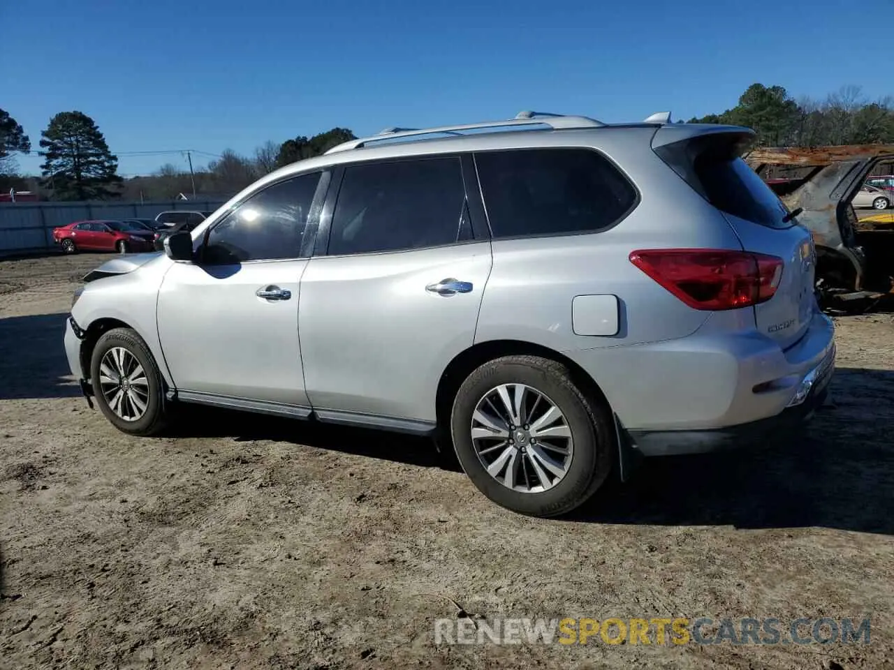 2 fotografías del automóvil dañado 5N1DR2AN0LC598201 NISSAN PATHFINDER 2020