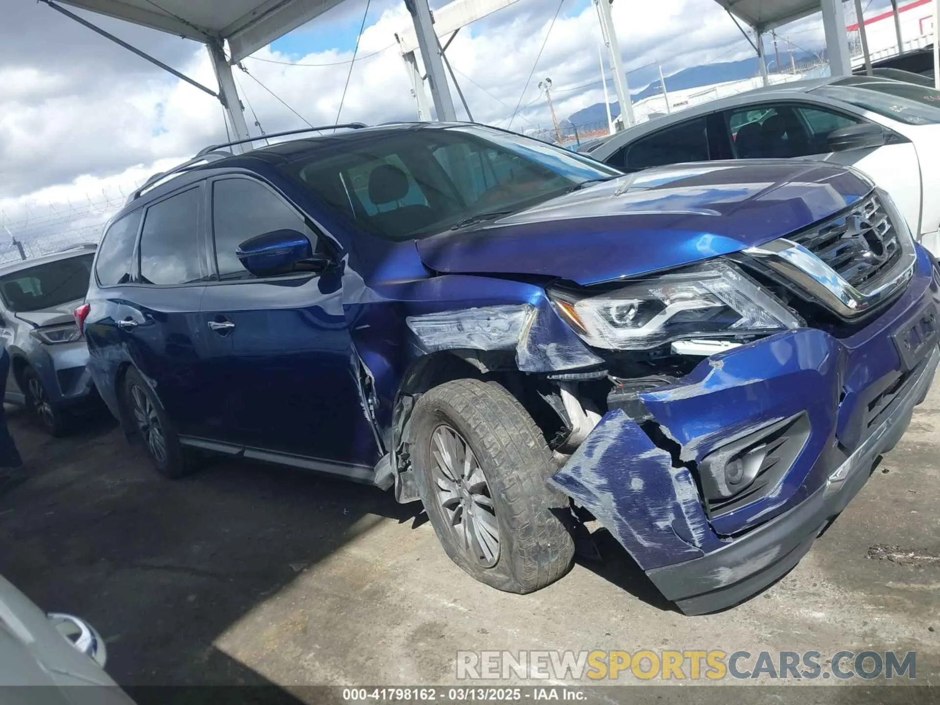 13 fotografías del automóvil dañado 5N1DR2AN0LC643623 NISSAN PATHFINDER 2020
