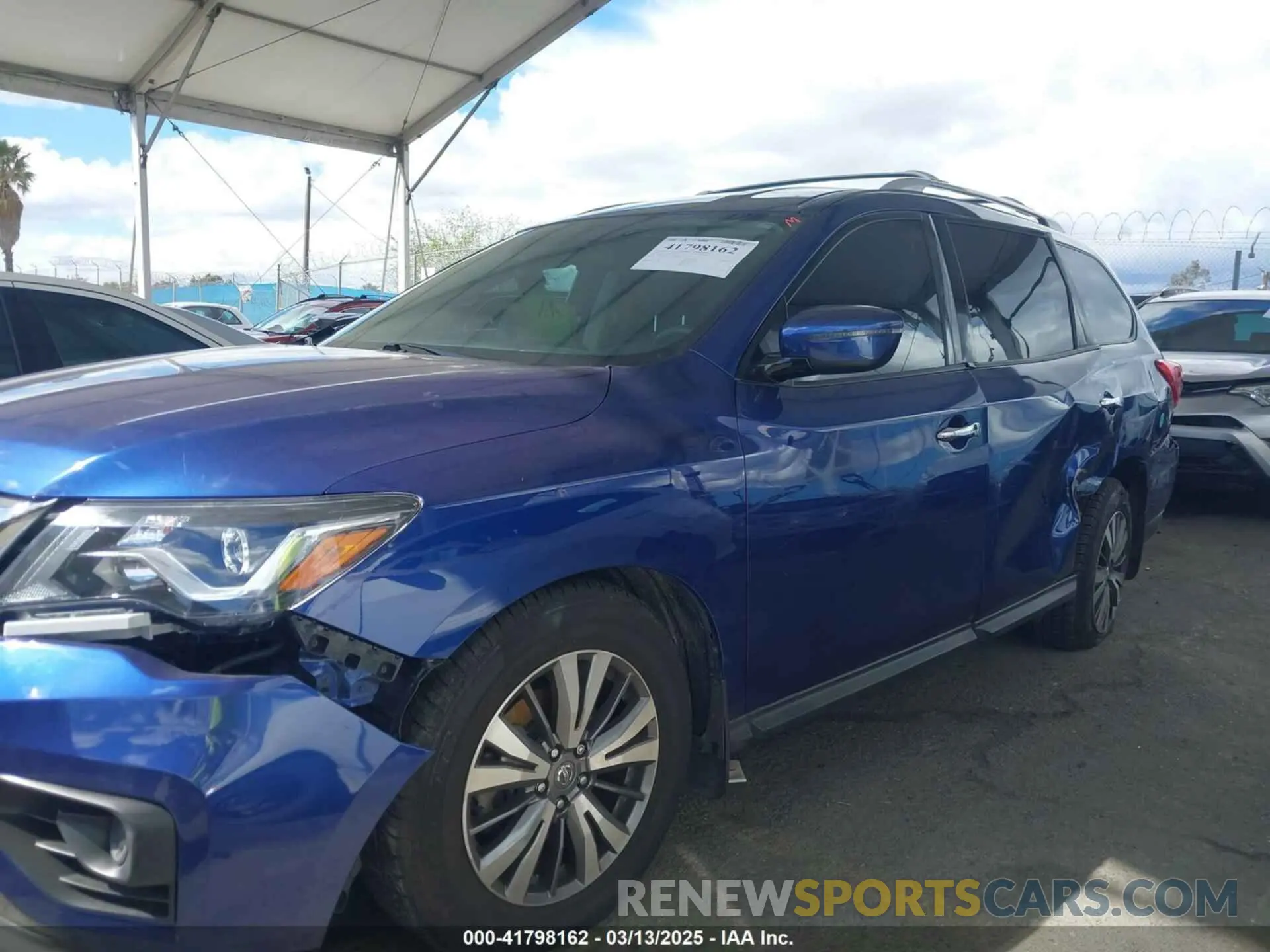 14 fotografías del automóvil dañado 5N1DR2AN0LC643623 NISSAN PATHFINDER 2020