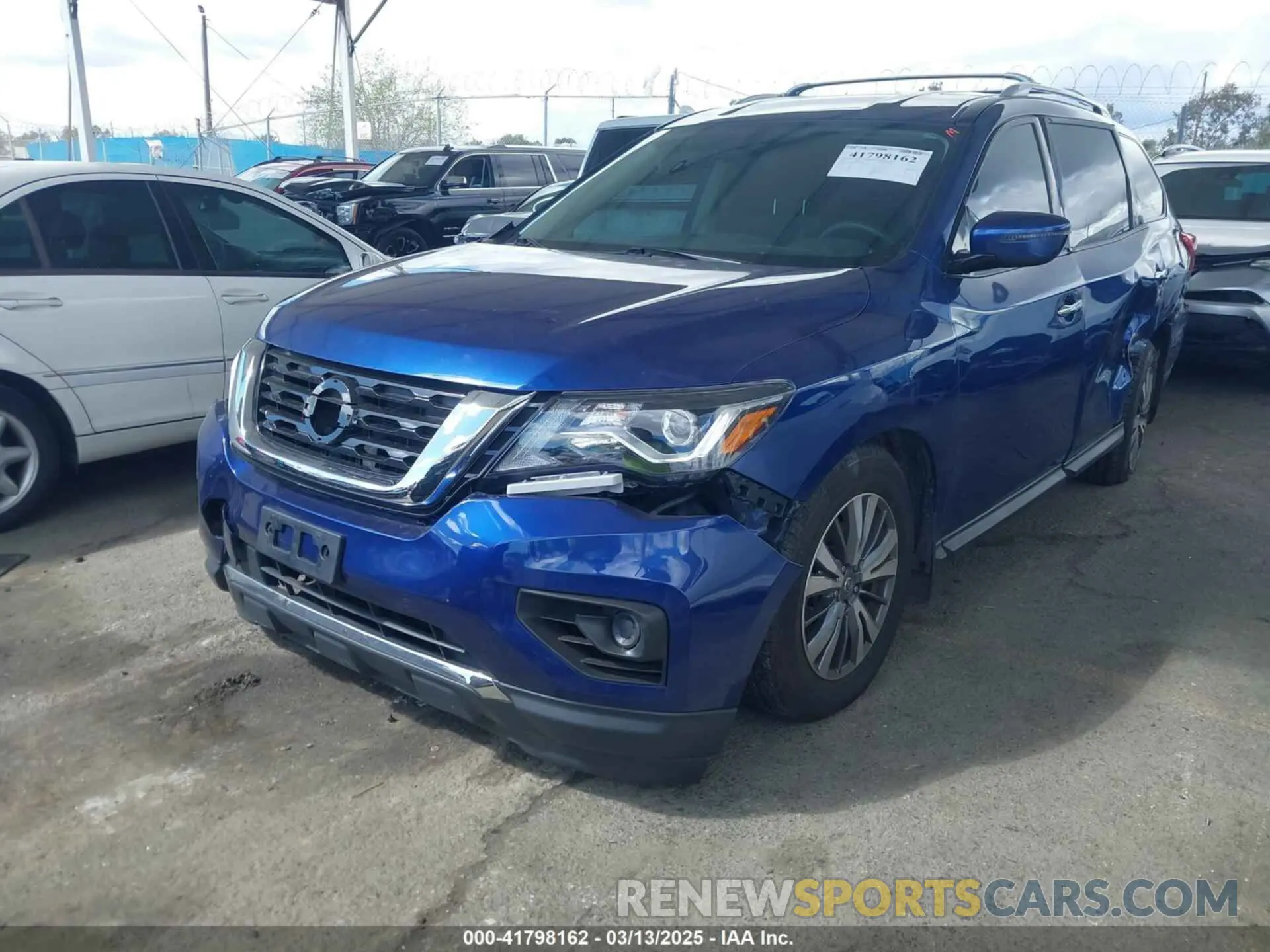 2 fotografías del automóvil dañado 5N1DR2AN0LC643623 NISSAN PATHFINDER 2020