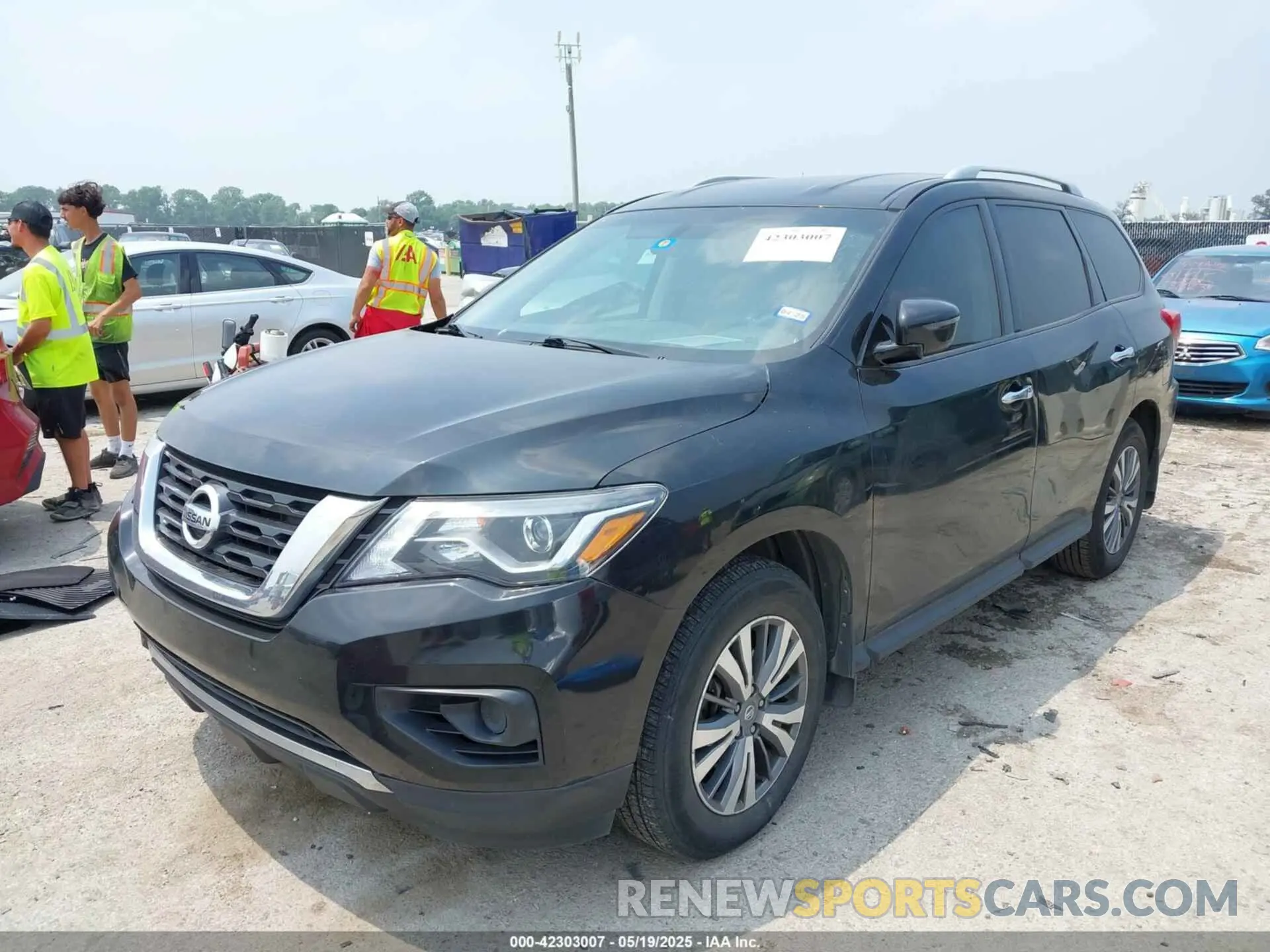 2 fotografías del automóvil dañado 5N1DR2AN1LC632890 NISSAN PATHFINDER 2020