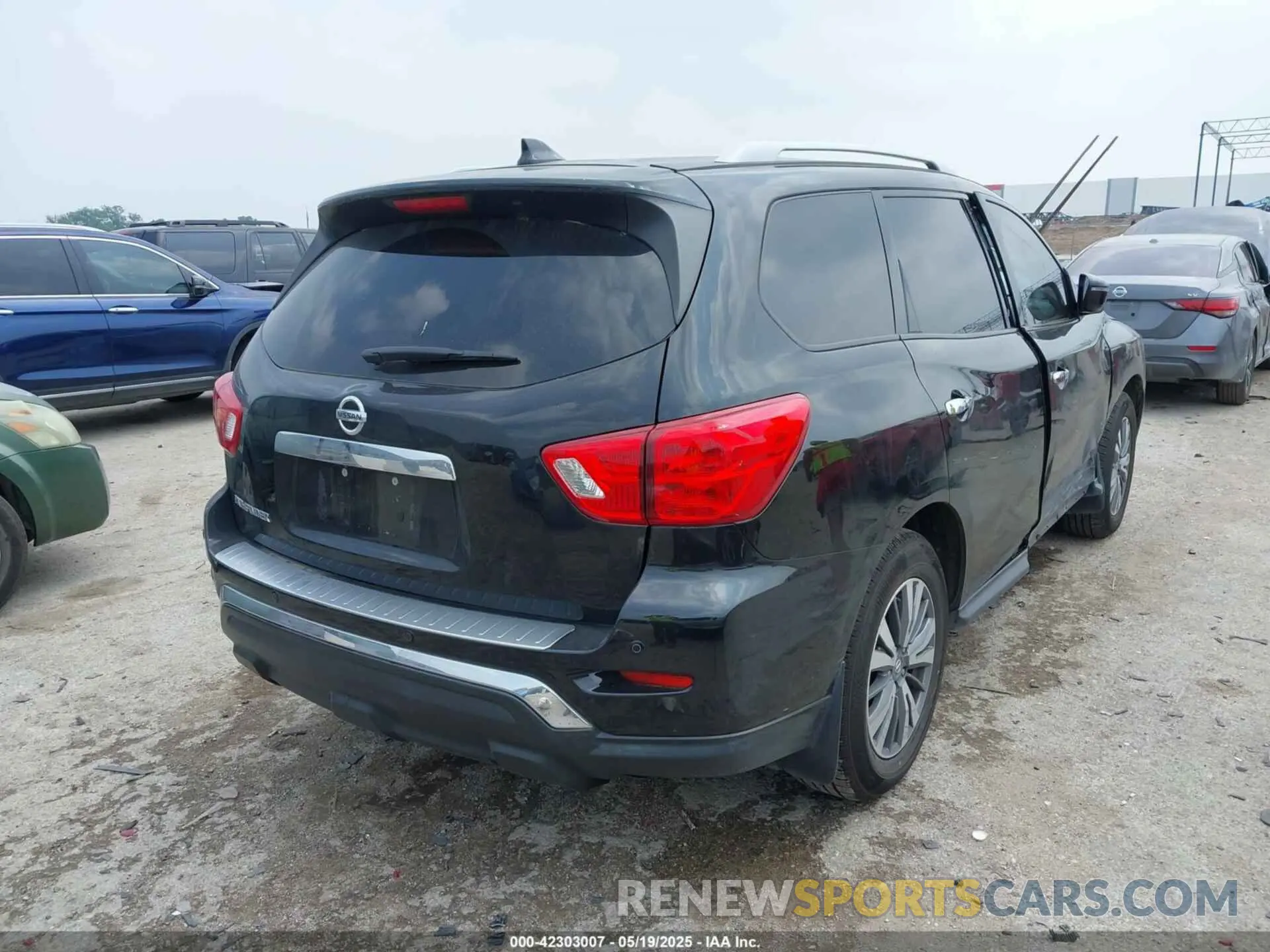 4 fotografías del automóvil dañado 5N1DR2AN1LC632890 NISSAN PATHFINDER 2020