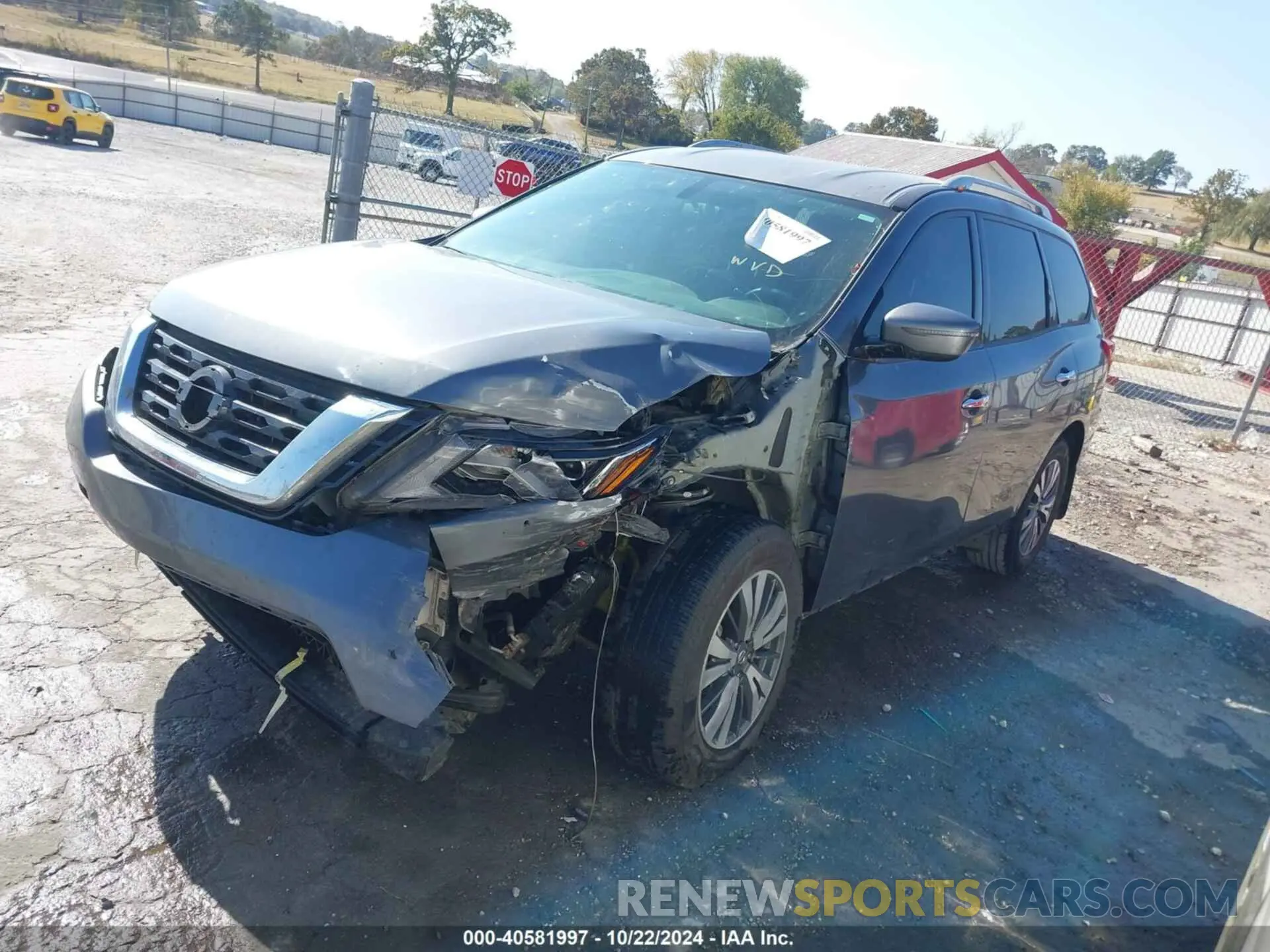 2 fotografías del automóvil dañado 5N1DR2AN5LC643553 NISSAN PATHFINDER 2020