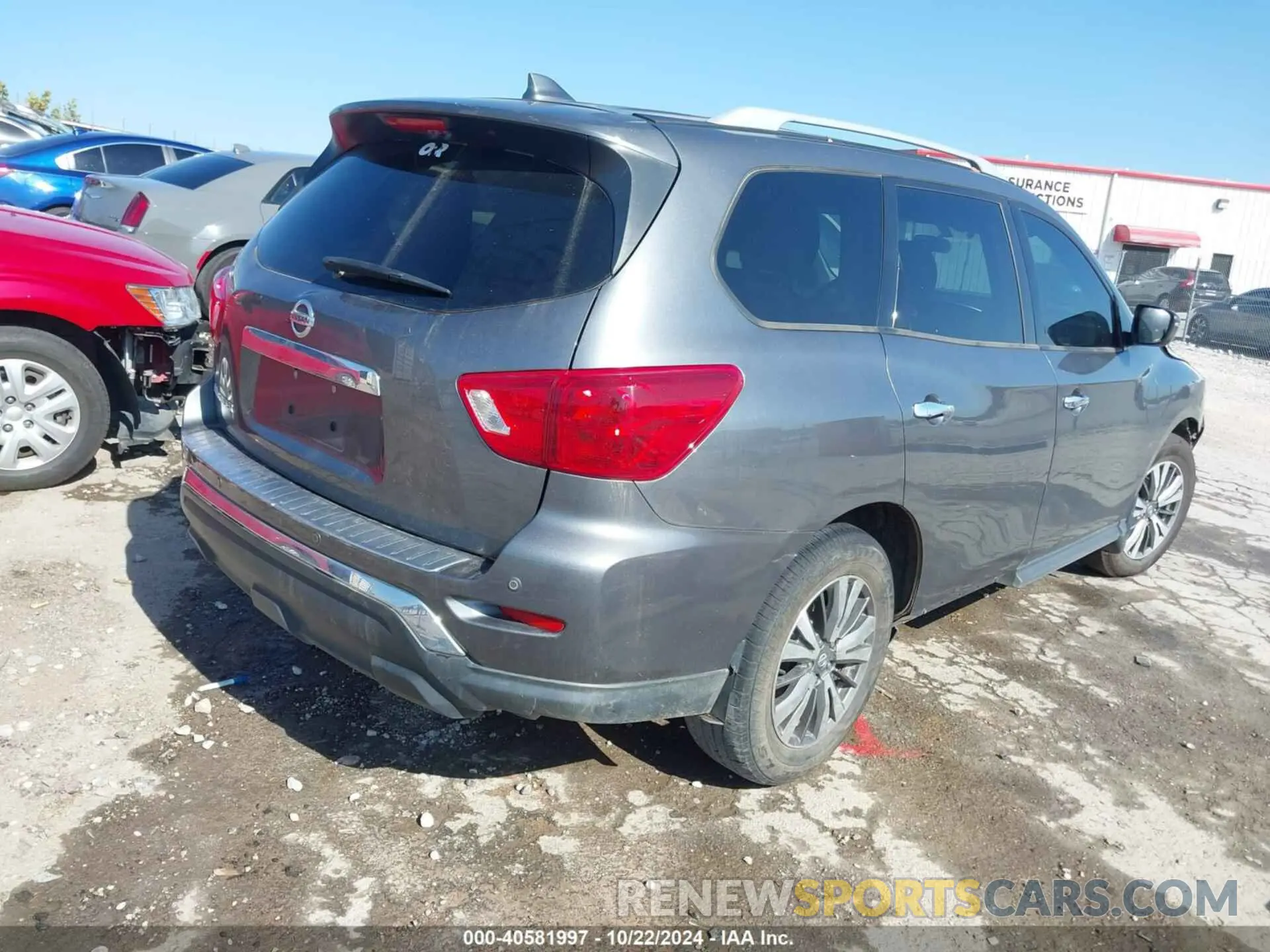 4 fotografías del automóvil dañado 5N1DR2AN5LC643553 NISSAN PATHFINDER 2020
