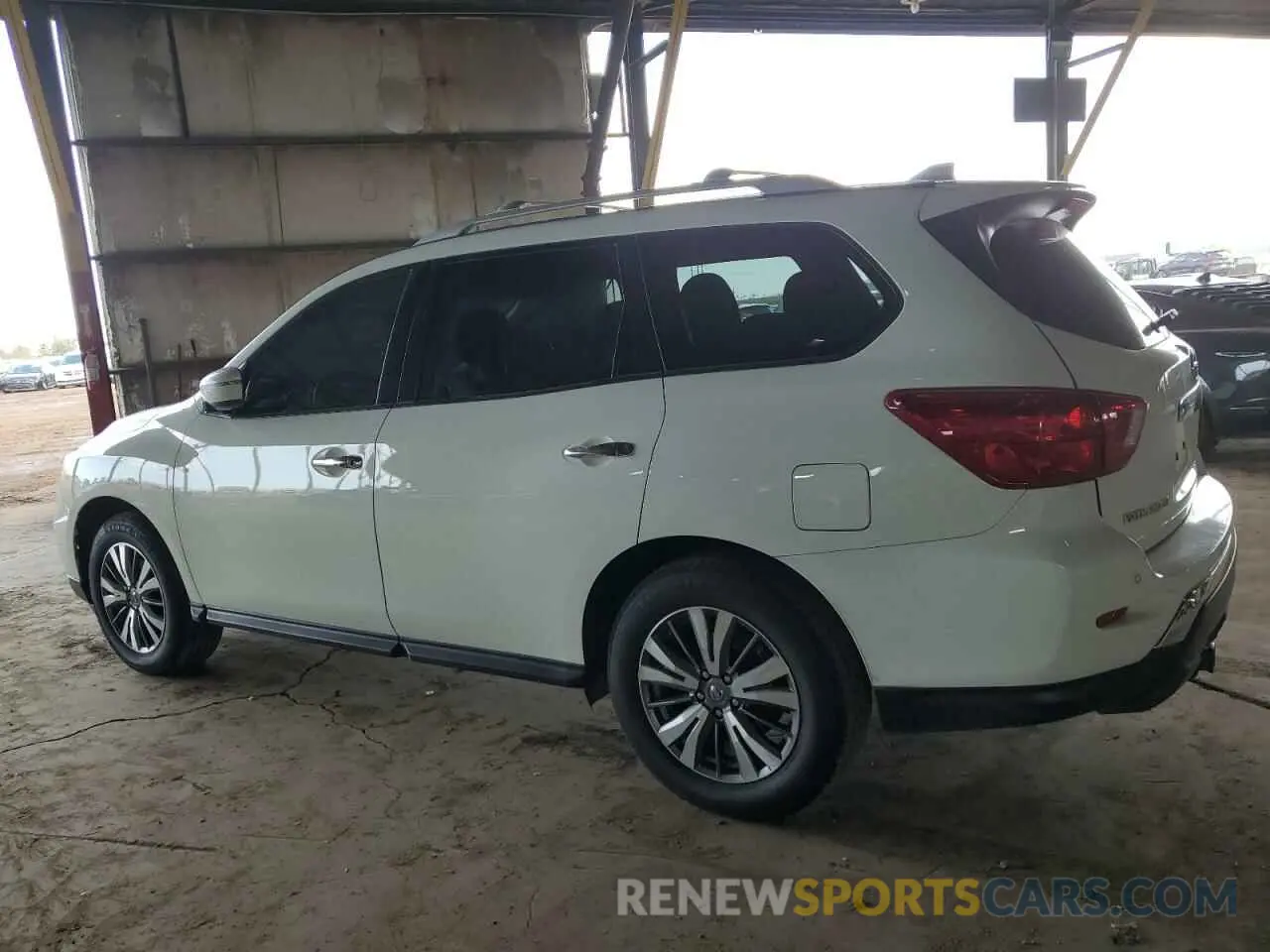 2 fotografías del automóvil dañado 5N1DR2ANXLC603257 NISSAN PATHFINDER 2020