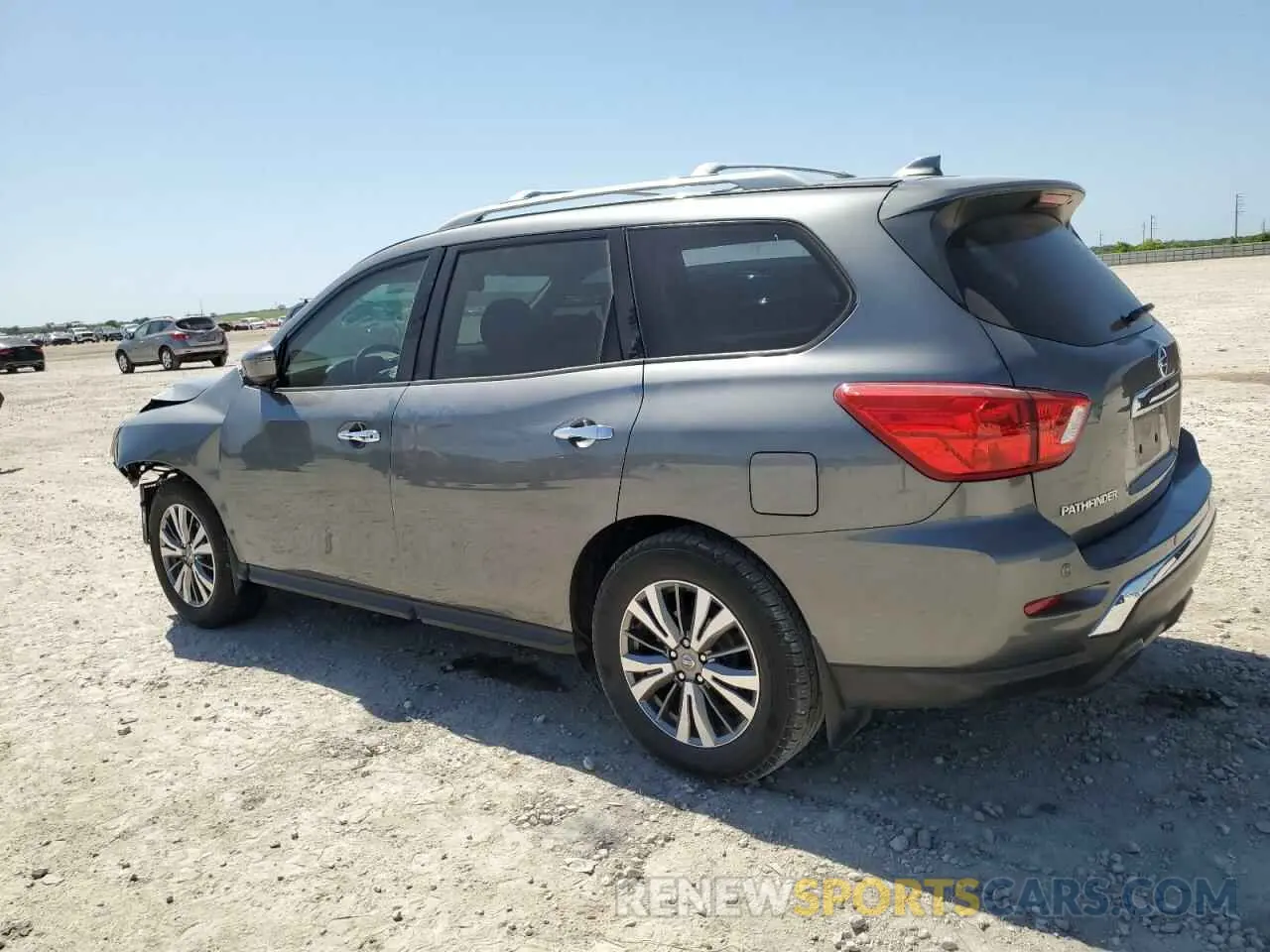 2 fotografías del automóvil dañado 5N1DR2ANXLC608961 NISSAN PATHFINDER 2020