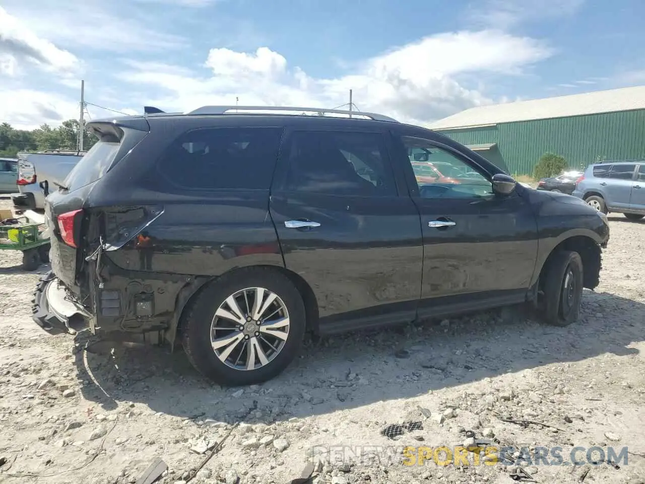 3 fotografías del automóvil dañado 5N1DR2BM0LC592842 NISSAN PATHFINDER 2020