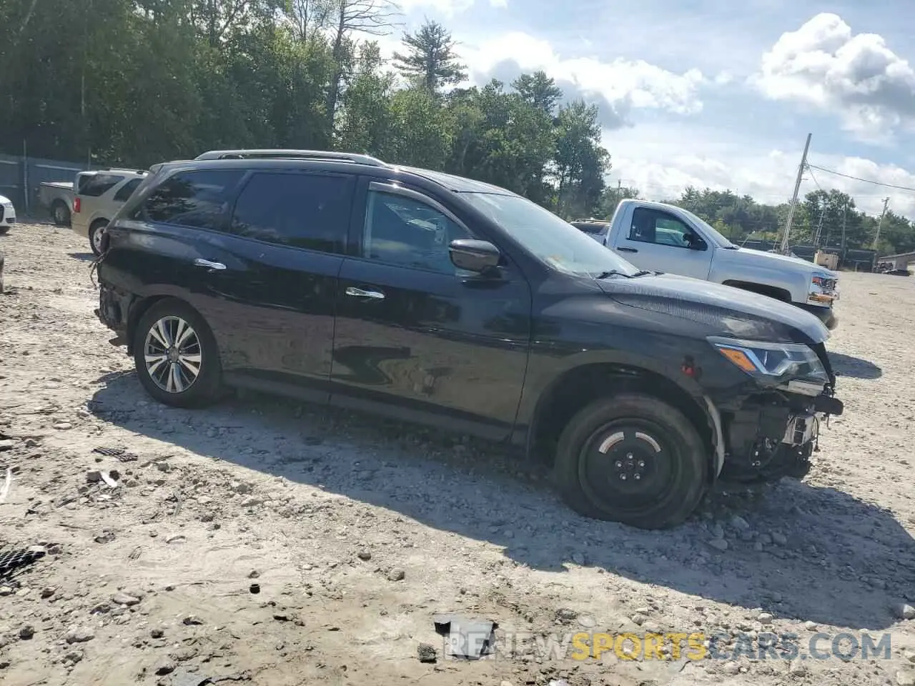 4 fotografías del automóvil dañado 5N1DR2BM0LC592842 NISSAN PATHFINDER 2020