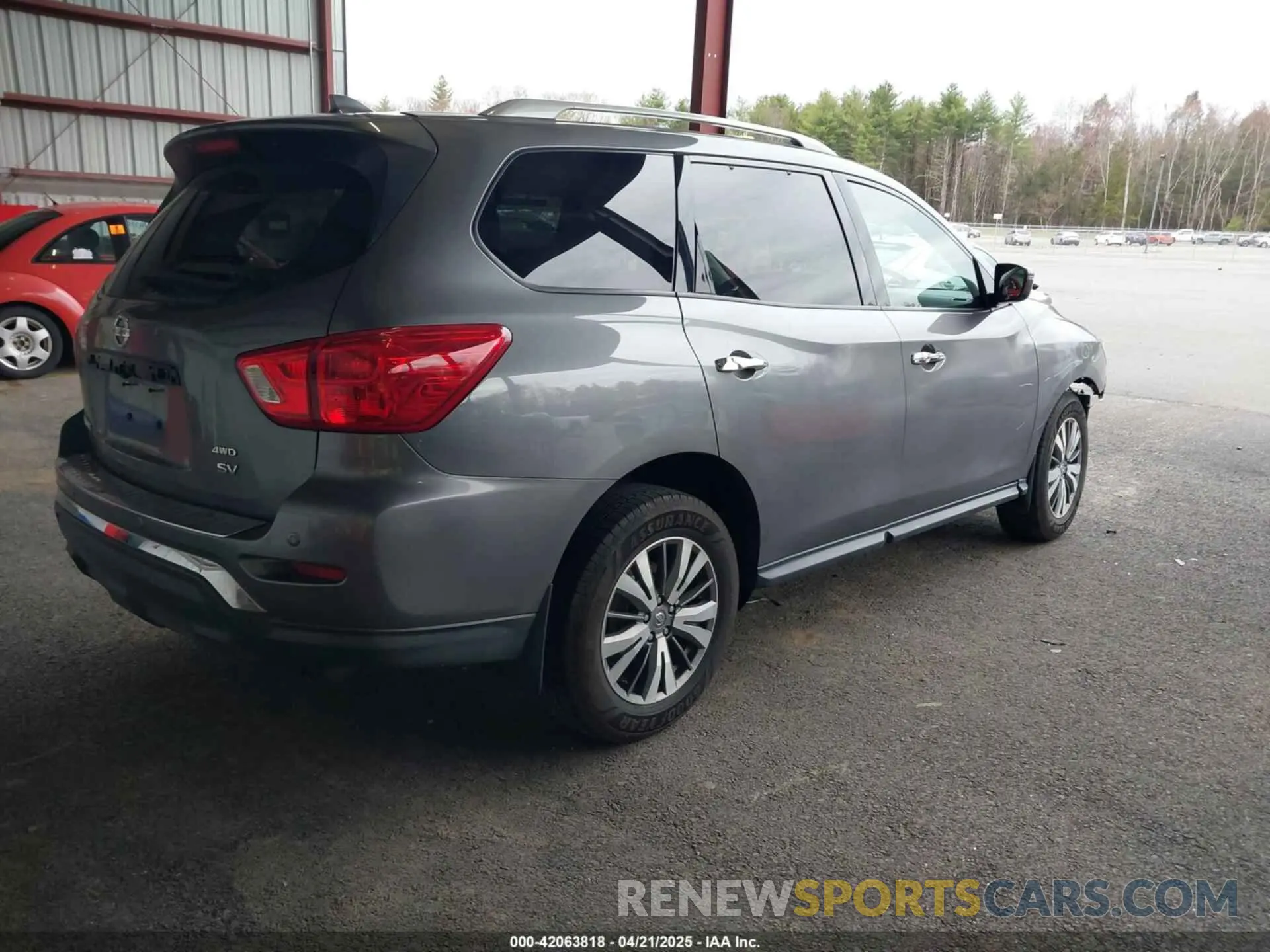 4 fotografías del automóvil dañado 5N1DR2BM1LC589304 NISSAN PATHFINDER 2020