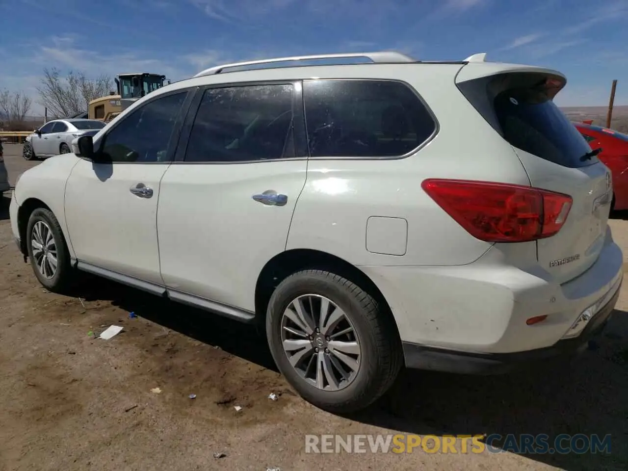 2 fotografías del automóvil dañado 5N1DR2BM2LC606787 NISSAN PATHFINDER 2020