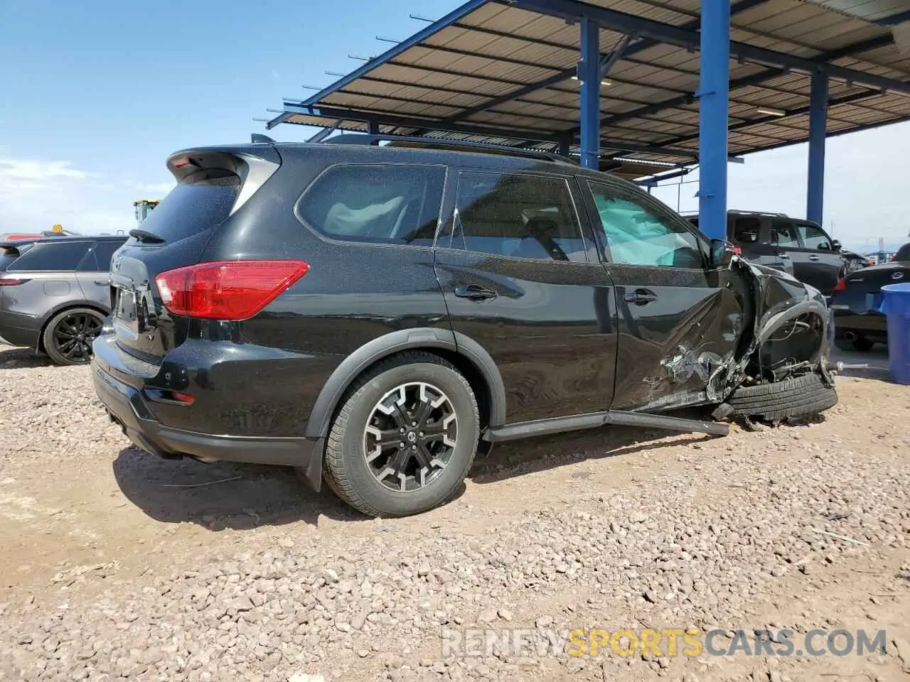 3 fotografías del automóvil dañado 5N1DR2BM3LC631374 NISSAN PATHFINDER 2020