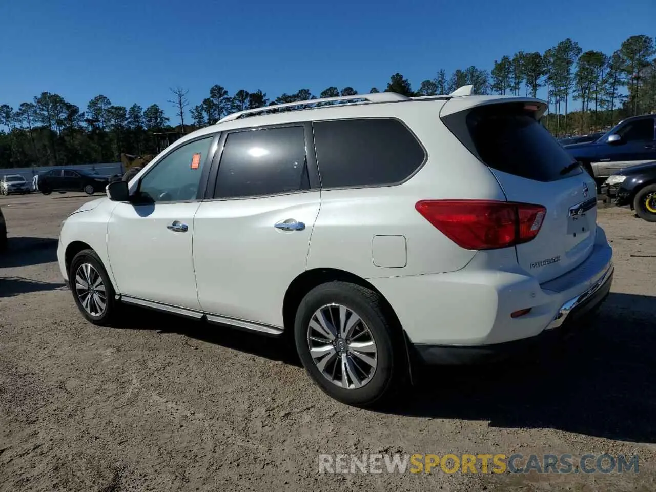 2 fotografías del automóvil dañado 5N1DR2BM4LC650001 NISSAN PATHFINDER 2020