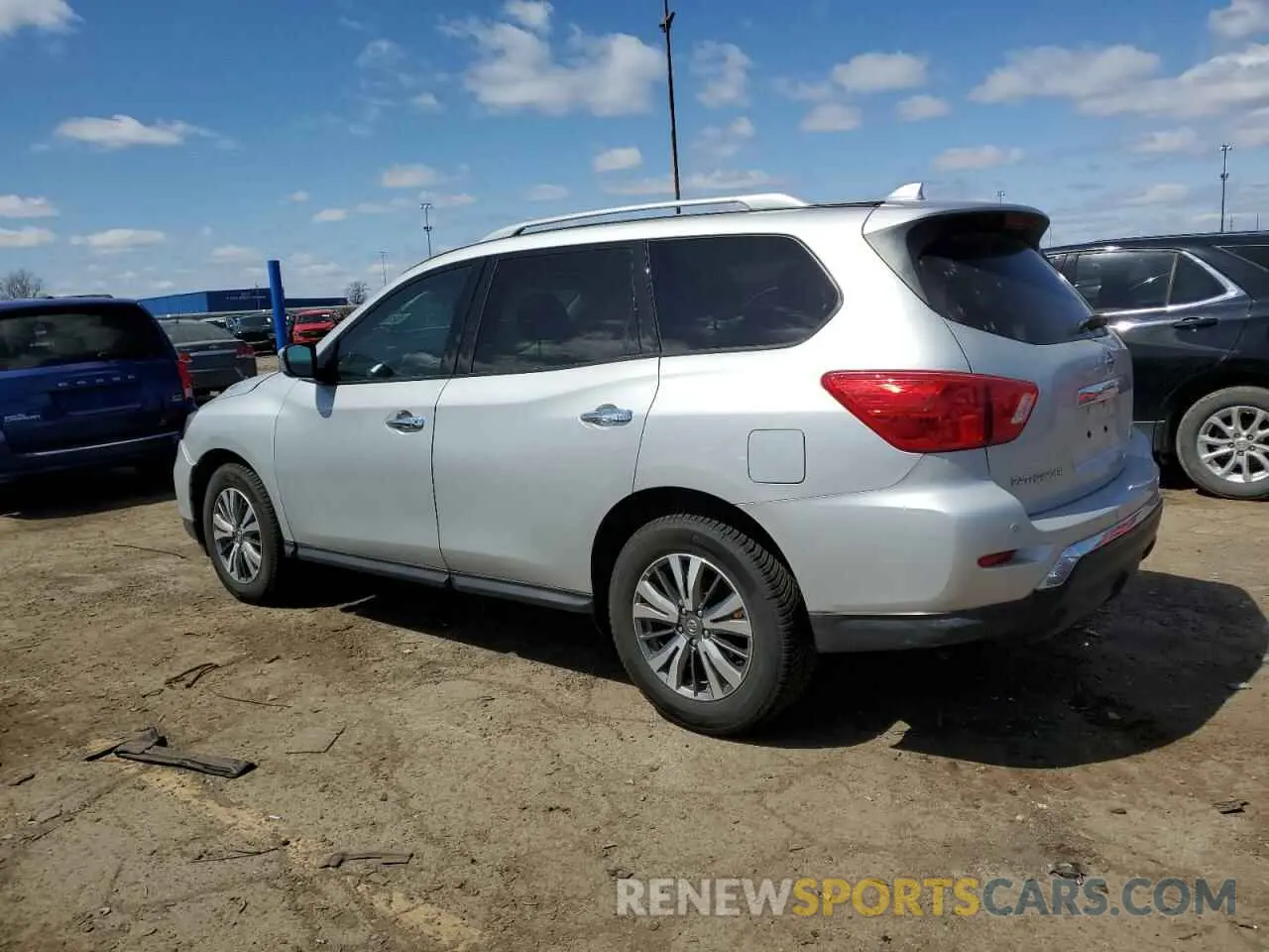 2 fotografías del automóvil dañado 5N1DR2BM6LC612673 NISSAN PATHFINDER 2020
