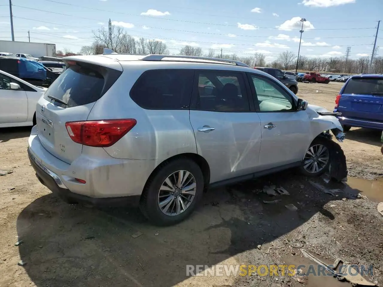 3 fotografías del automóvil dañado 5N1DR2BM6LC612673 NISSAN PATHFINDER 2020
