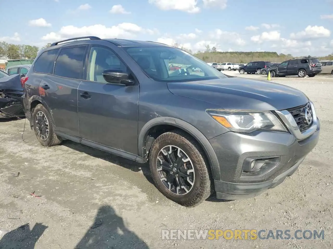 4 fotografías del automóvil dañado 5N1DR2BM8LC629068 NISSAN PATHFINDER 2020