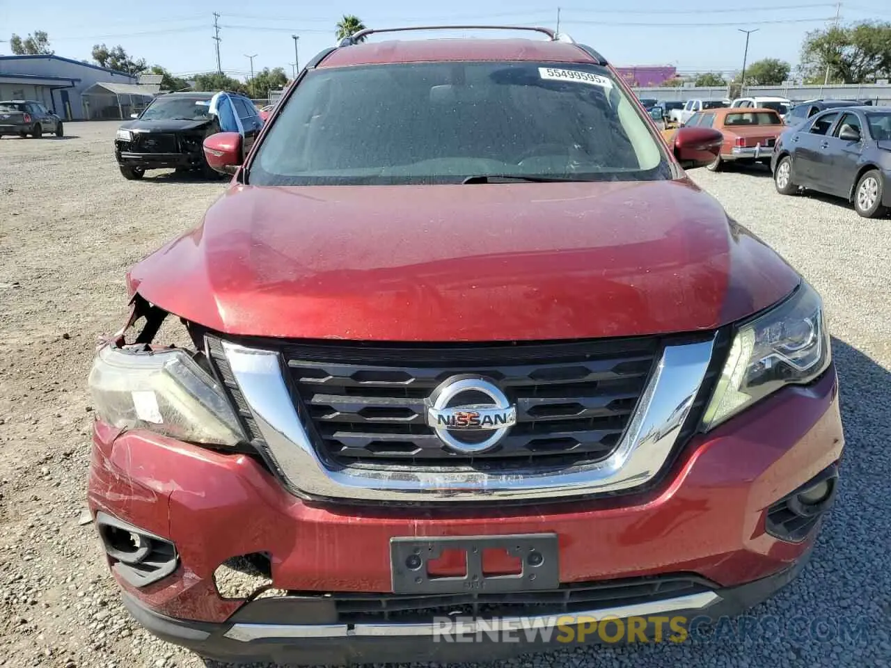 5 fotografías del automóvil dañado 5N1DR2BN1LC588999 NISSAN PATHFINDER 2020