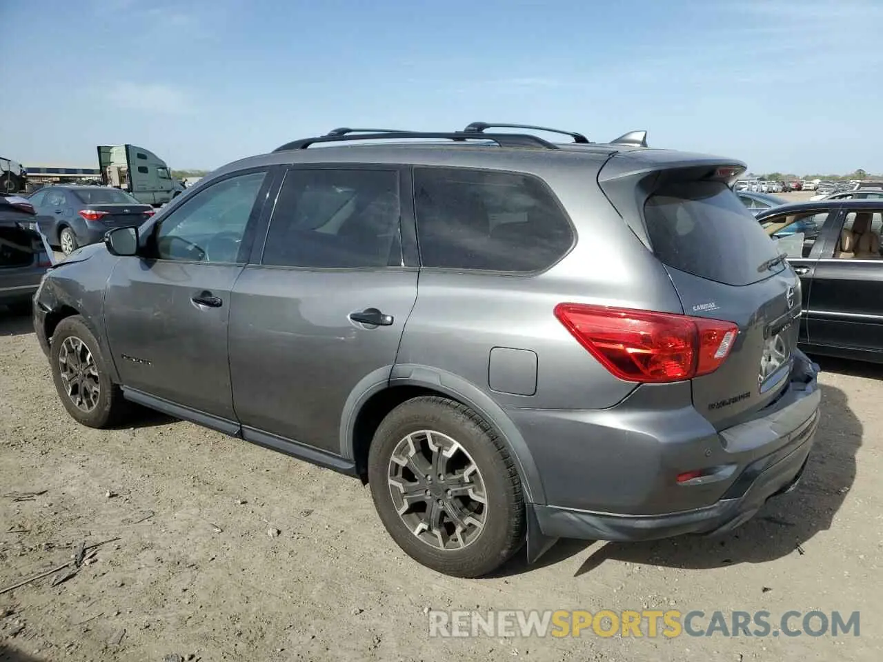 2 fotografías del automóvil dañado 5N1DR2BN3LC576210 NISSAN PATHFINDER 2020