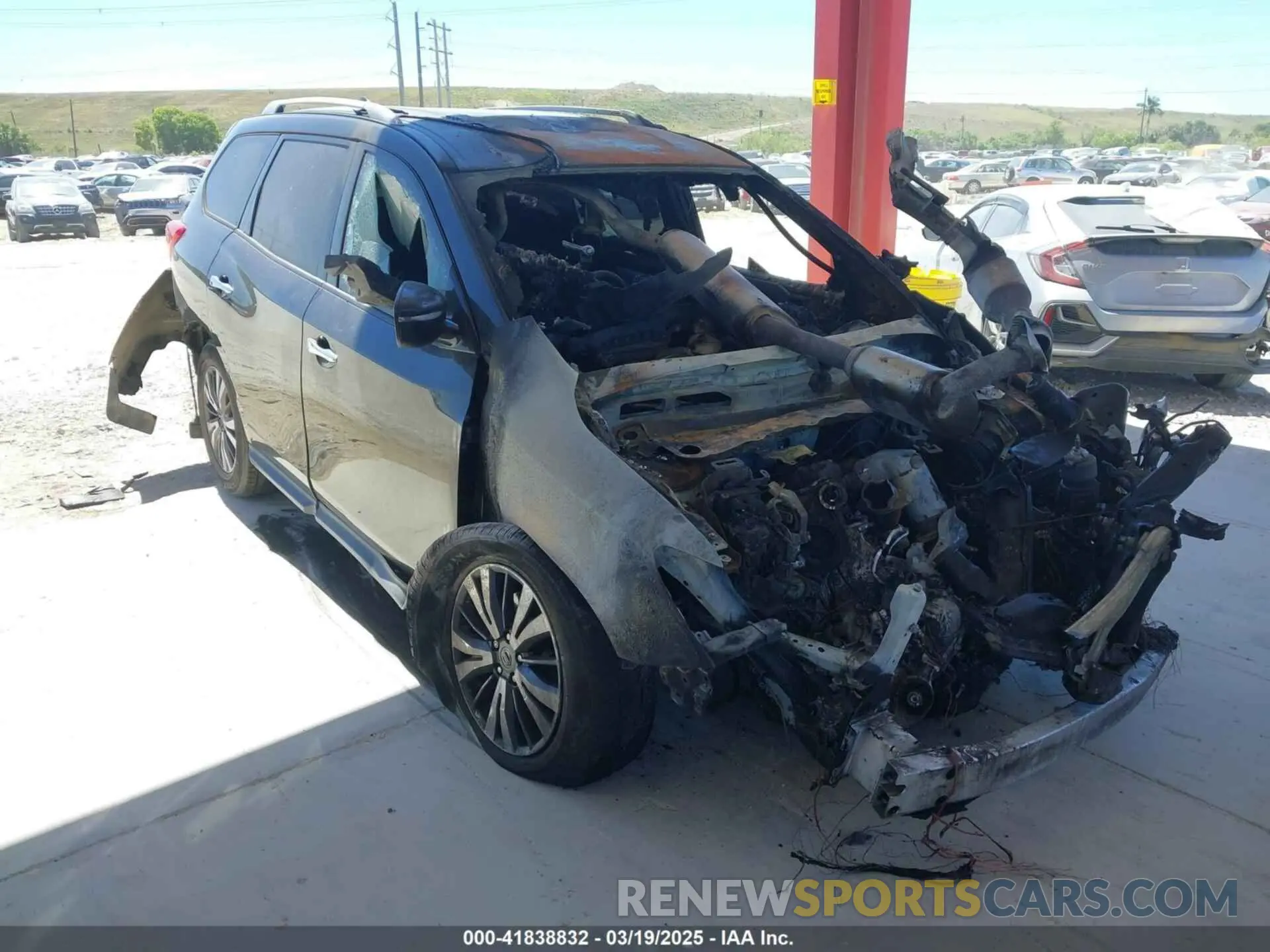 1 fotografías del automóvil dañado 5N1DR2BN3LC617693 NISSAN PATHFINDER 2020