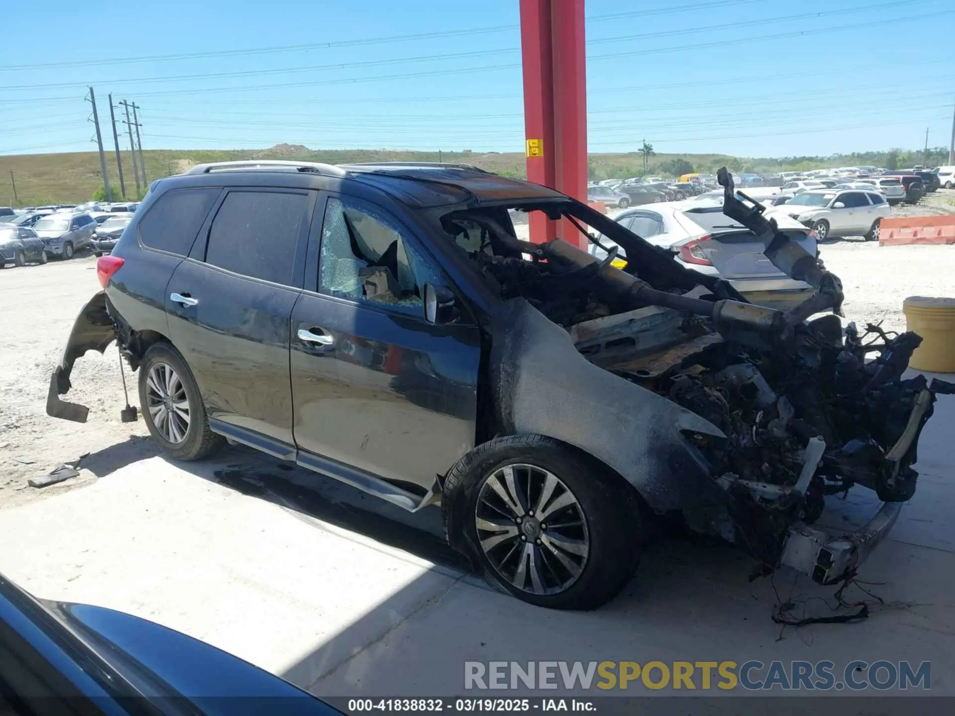 12 fotografías del automóvil dañado 5N1DR2BN3LC617693 NISSAN PATHFINDER 2020