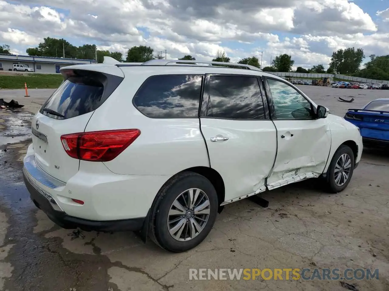 3 fotografías del automóvil dañado 5N1DR2BN3LC623039 NISSAN PATHFINDER 2020