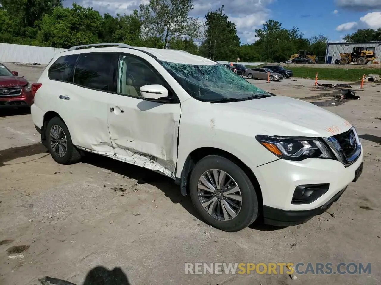 4 fotografías del automóvil dañado 5N1DR2BN3LC623039 NISSAN PATHFINDER 2020