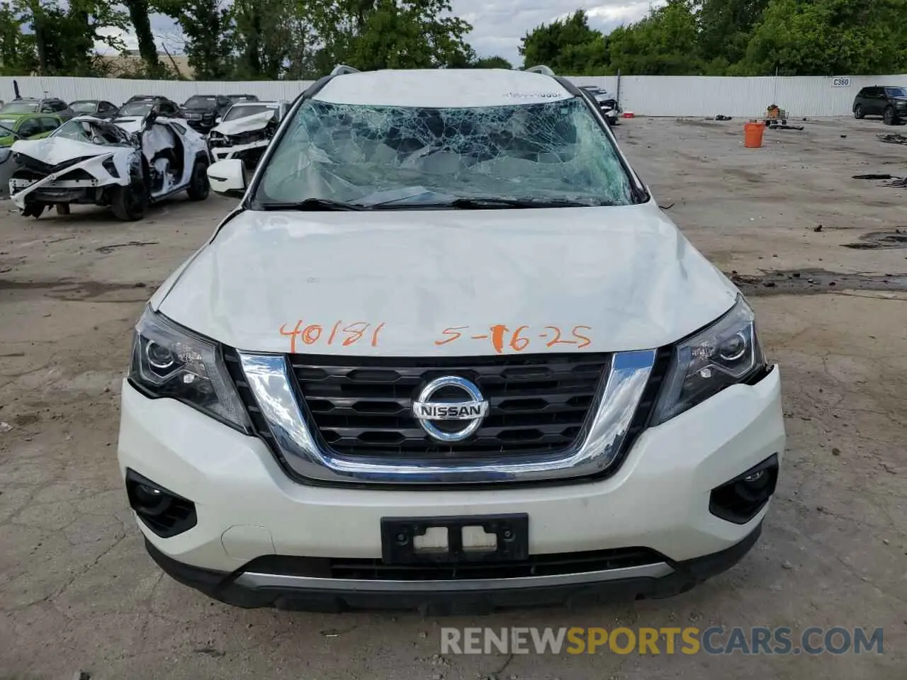 5 fotografías del automóvil dañado 5N1DR2BN3LC623039 NISSAN PATHFINDER 2020
